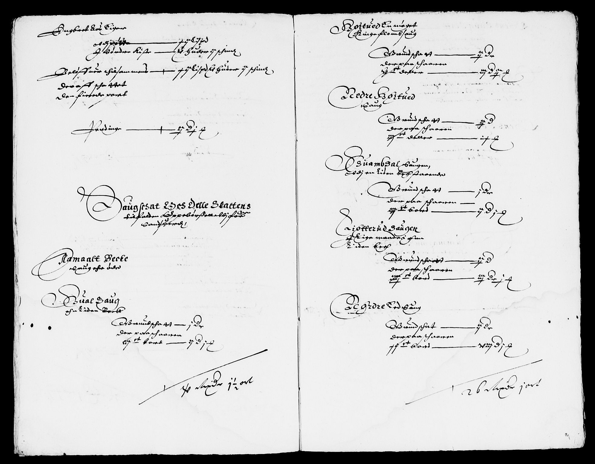 Rentekammeret inntil 1814, Reviderte regnskaper, Lensregnskaper, AV/RA-EA-5023/R/Rb/Rbn/L0001: Numedal og Sandsvær len, 1628-1638