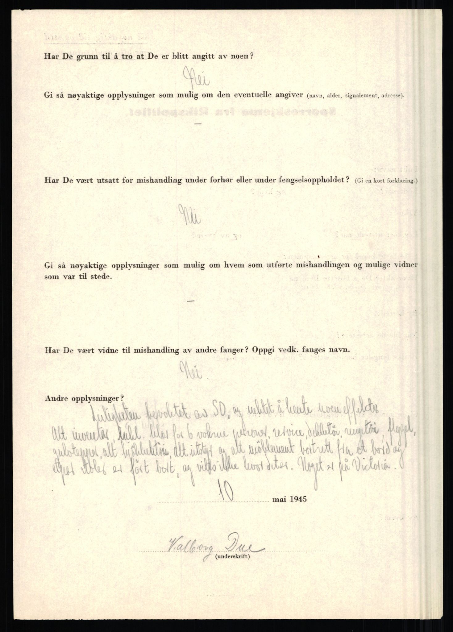 Rikspolitisjefen, AV/RA-S-1560/L/L0003: Bua, Bjarne - Erdal, Ingolf, 1940-1945, s. 543