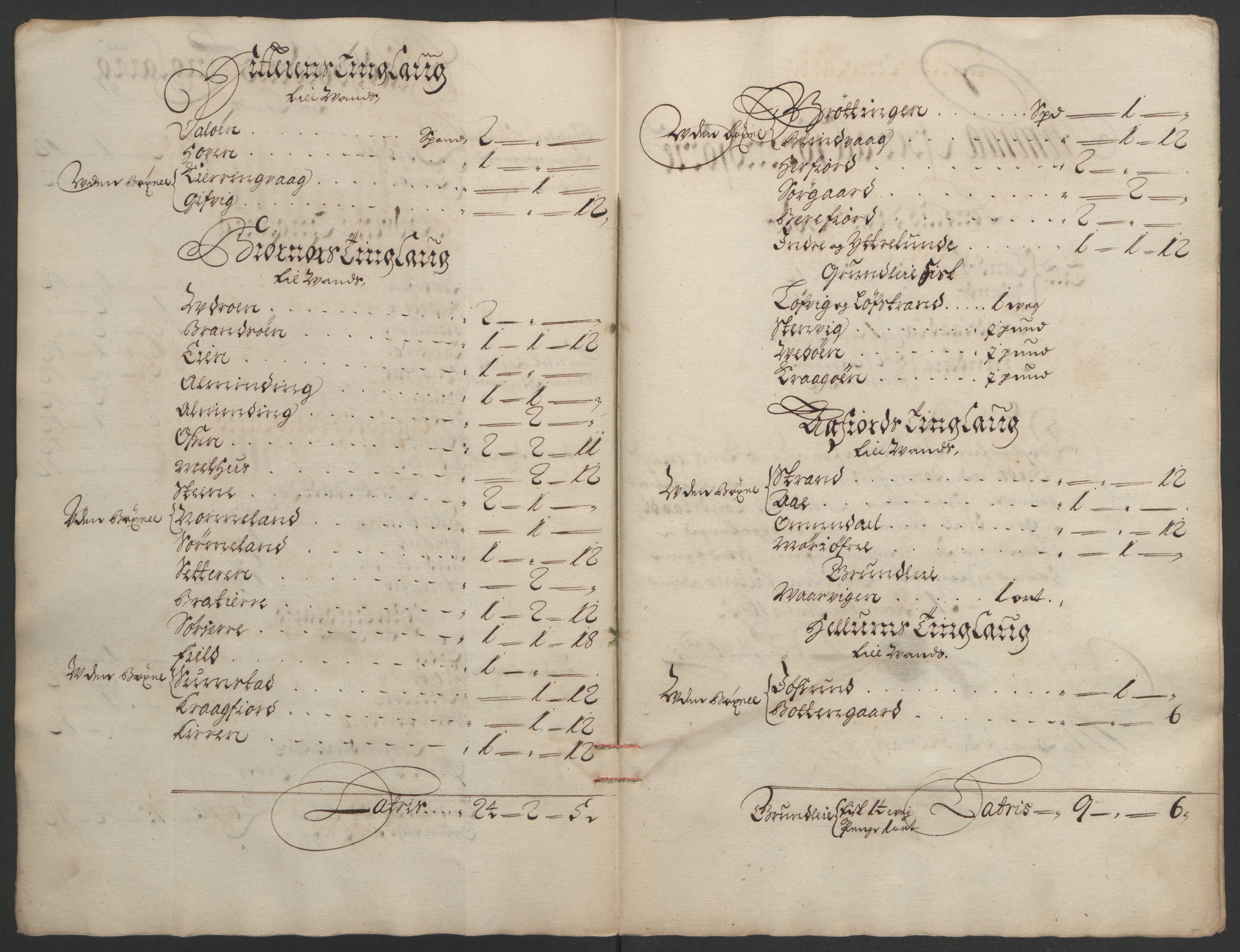 Rentekammeret inntil 1814, Reviderte regnskaper, Fogderegnskap, RA/EA-4092/R57/L3851: Fogderegnskap Fosen, 1695-1696, s. 122