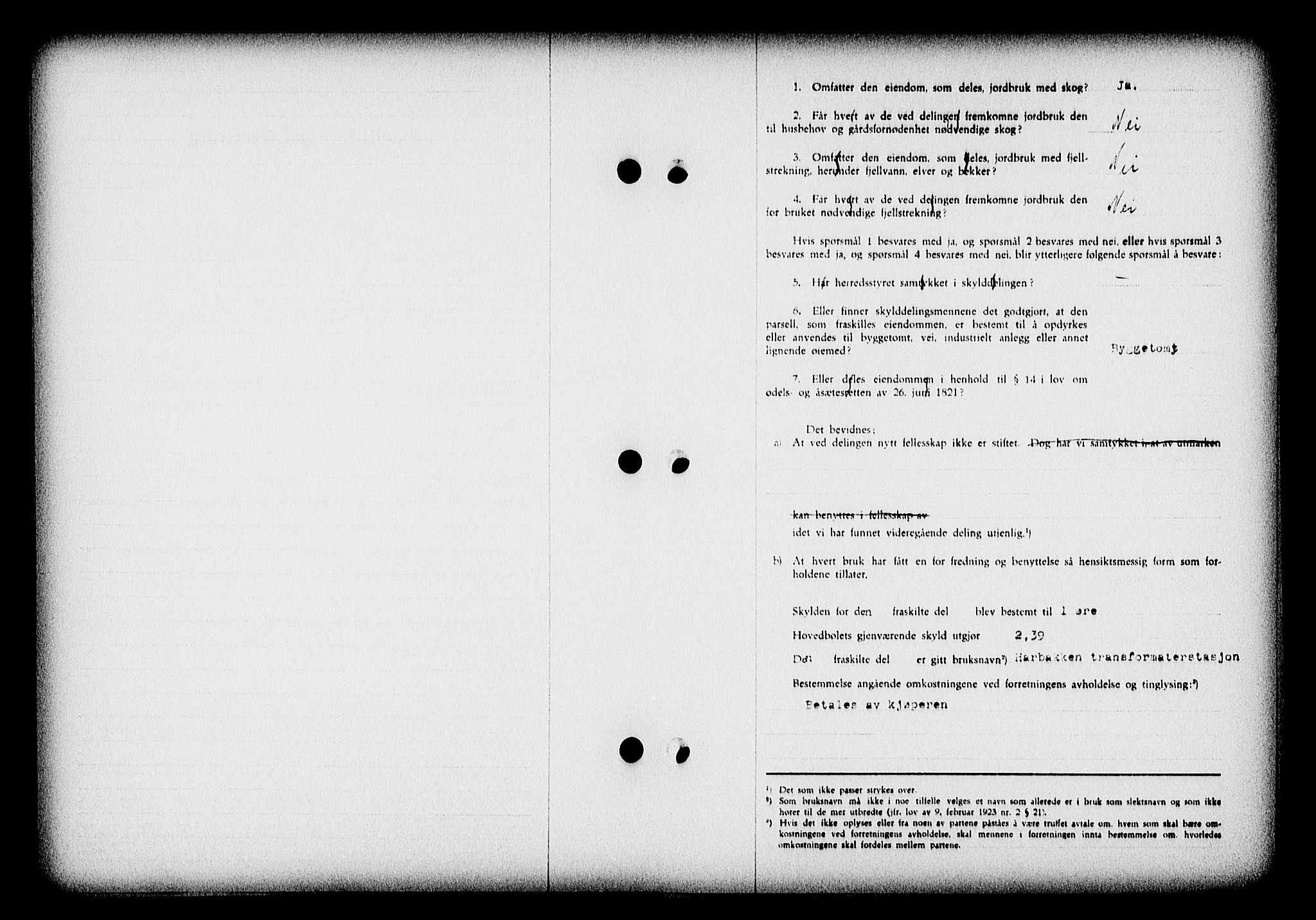 Nedenes sorenskriveri, SAK/1221-0006/G/Gb/Gba/L0046: Pantebok nr. 42, 1938-1939, Dagboknr: 464/1939