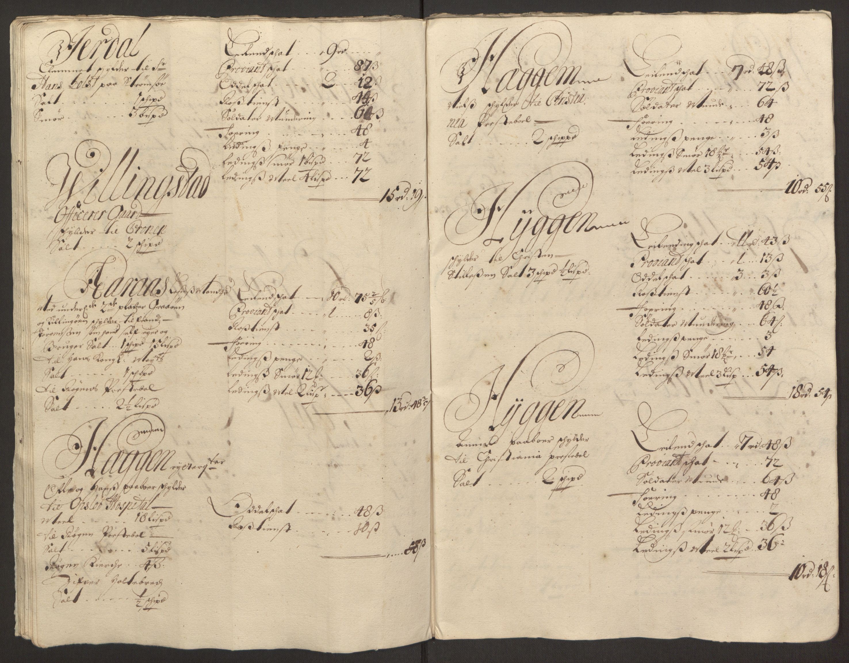 Rentekammeret inntil 1814, Reviderte regnskaper, Fogderegnskap, RA/EA-4092/R30/L1694: Fogderegnskap Hurum, Røyken, Eiker og Lier, 1694-1696, s. 349