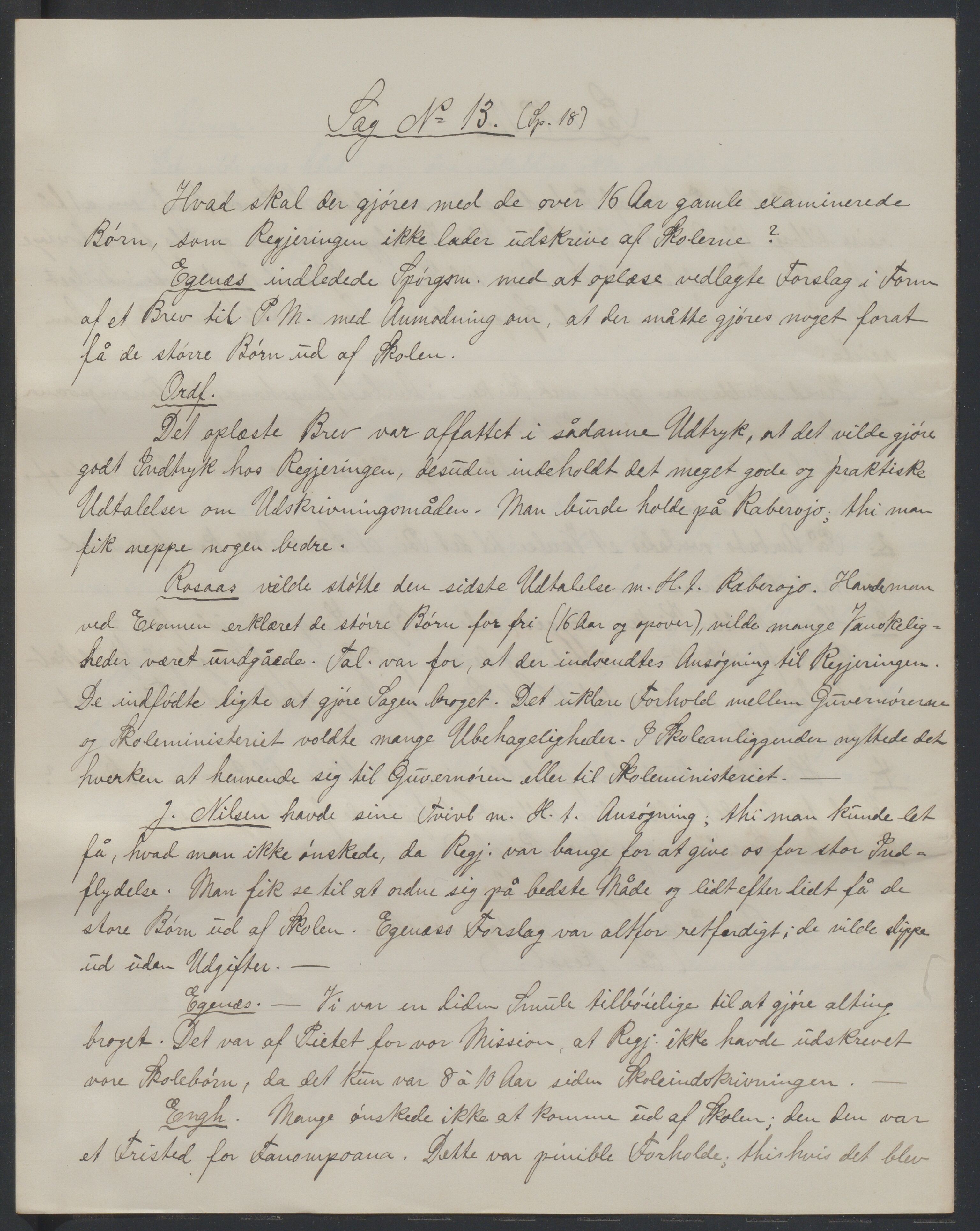 Det Norske Misjonsselskap - hovedadministrasjonen, VID/MA-A-1045/D/Da/Daa/L0038/0001: Konferansereferat og årsberetninger / Konferansereferat fra Madagaskar Innland., 1890