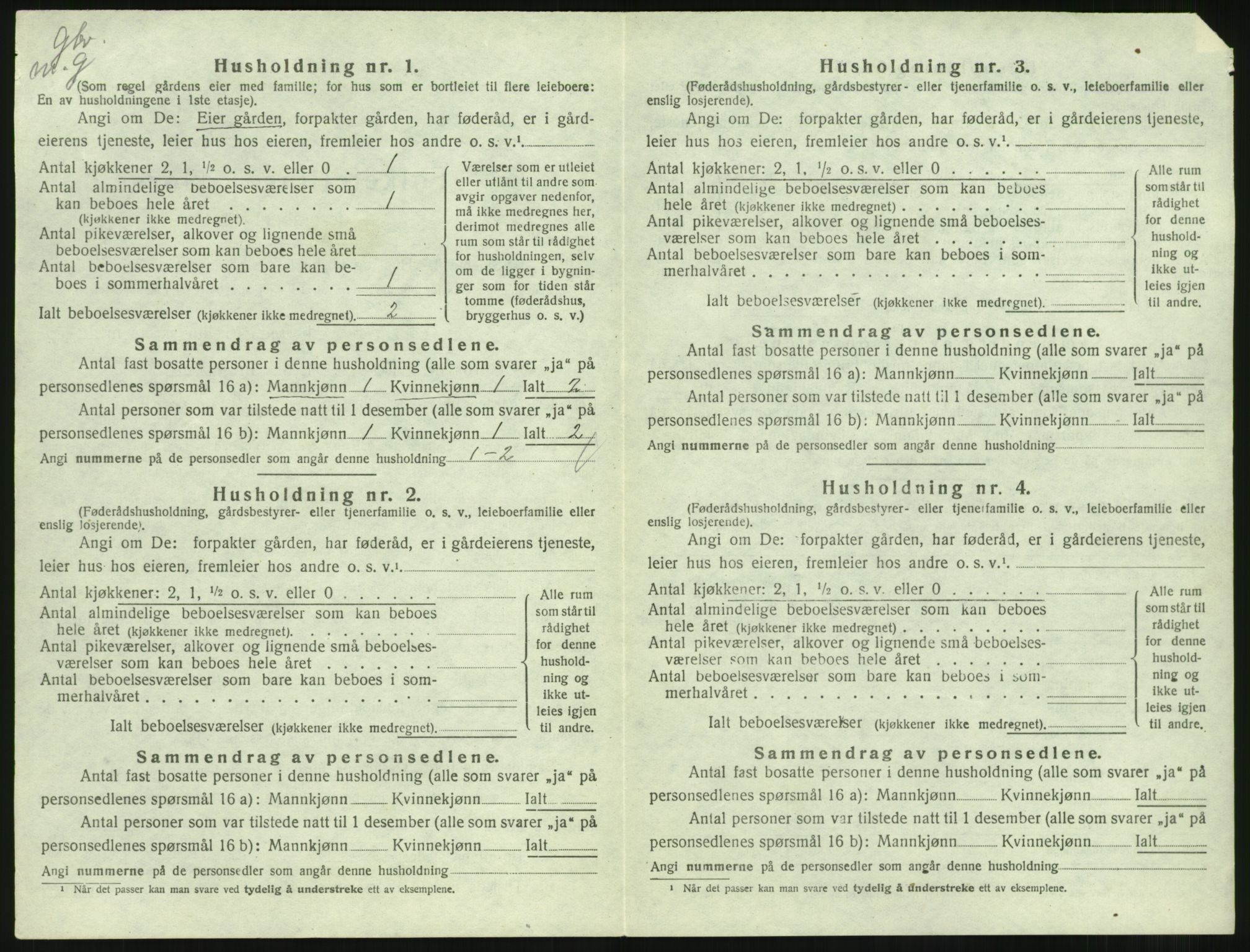 SAST, Folketelling 1920 for 1141 Finnøy herred, 1920, s. 39