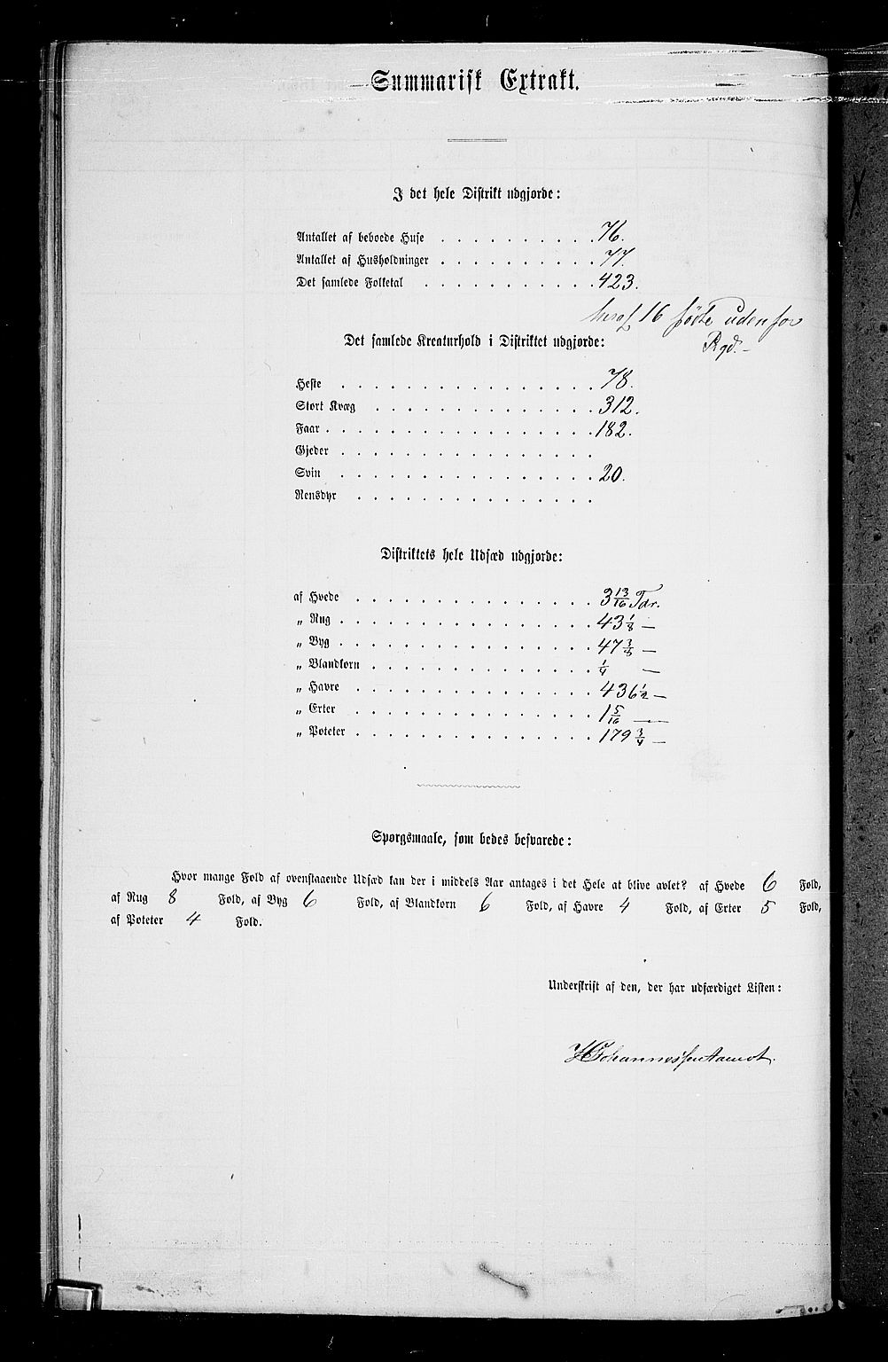 RA, Folketelling 1865 for 0128P Rakkestad prestegjeld, 1865, s. 152