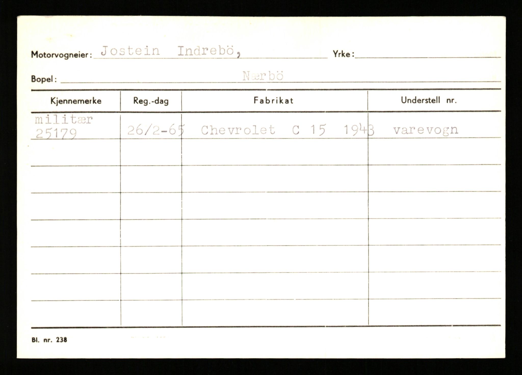 Stavanger trafikkstasjon, AV/SAST-A-101942/0/G/L0005: Registreringsnummer: 23000 - 34245, 1930-1971, s. 615