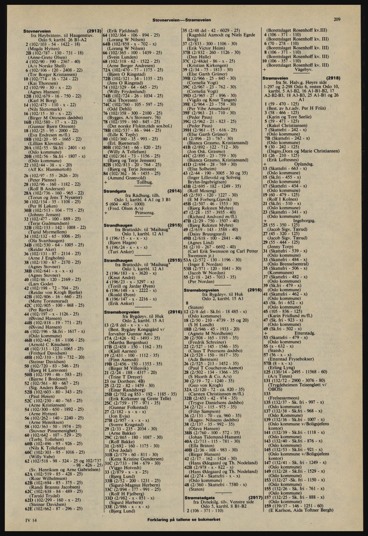 Kristiania/Oslo adressebok, PUBL/-, 1978-1979, s. 209