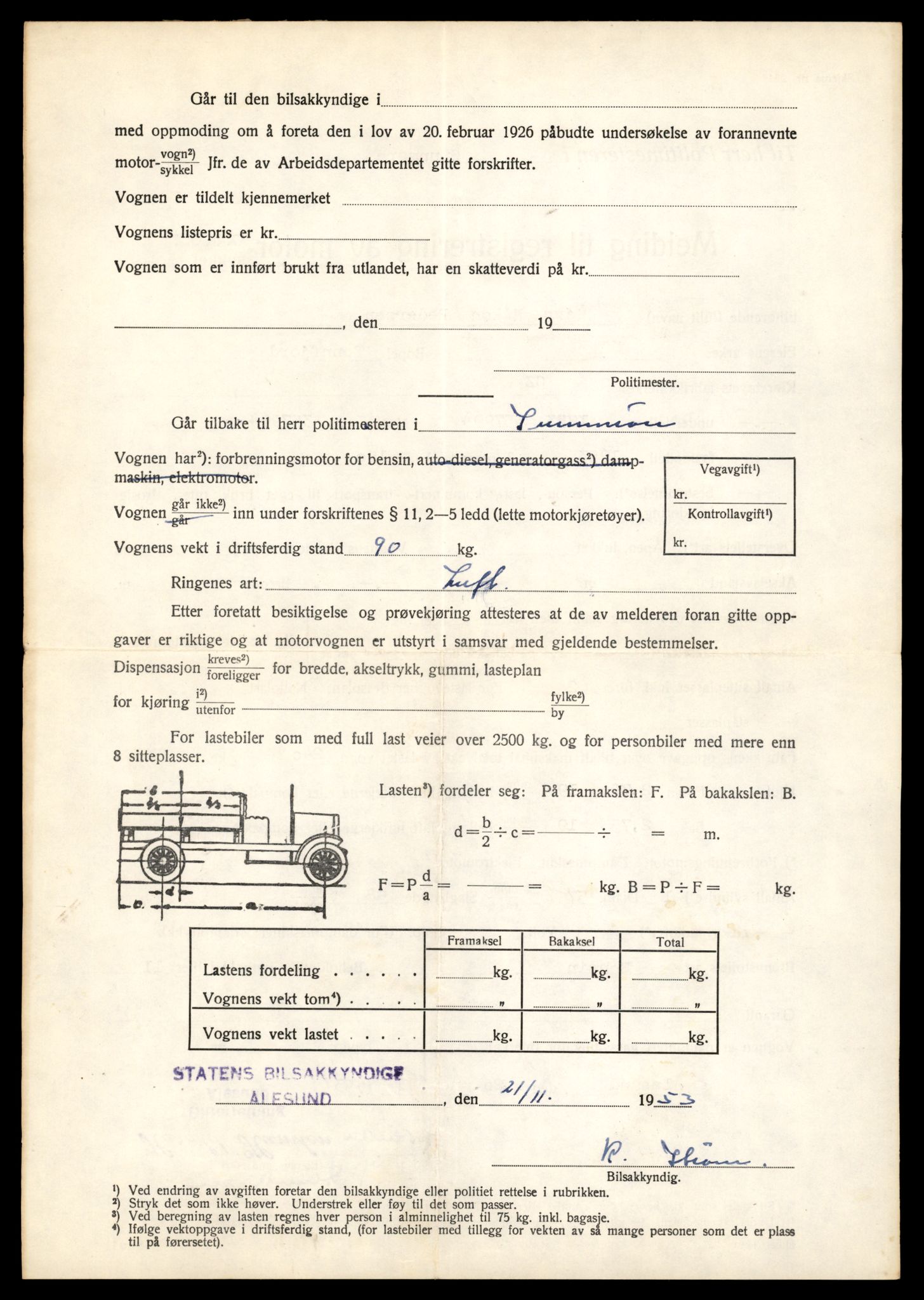 Møre og Romsdal vegkontor - Ålesund trafikkstasjon, AV/SAT-A-4099/F/Fe/L0037: Registreringskort for kjøretøy T 13031 - T 13179, 1927-1998, s. 490