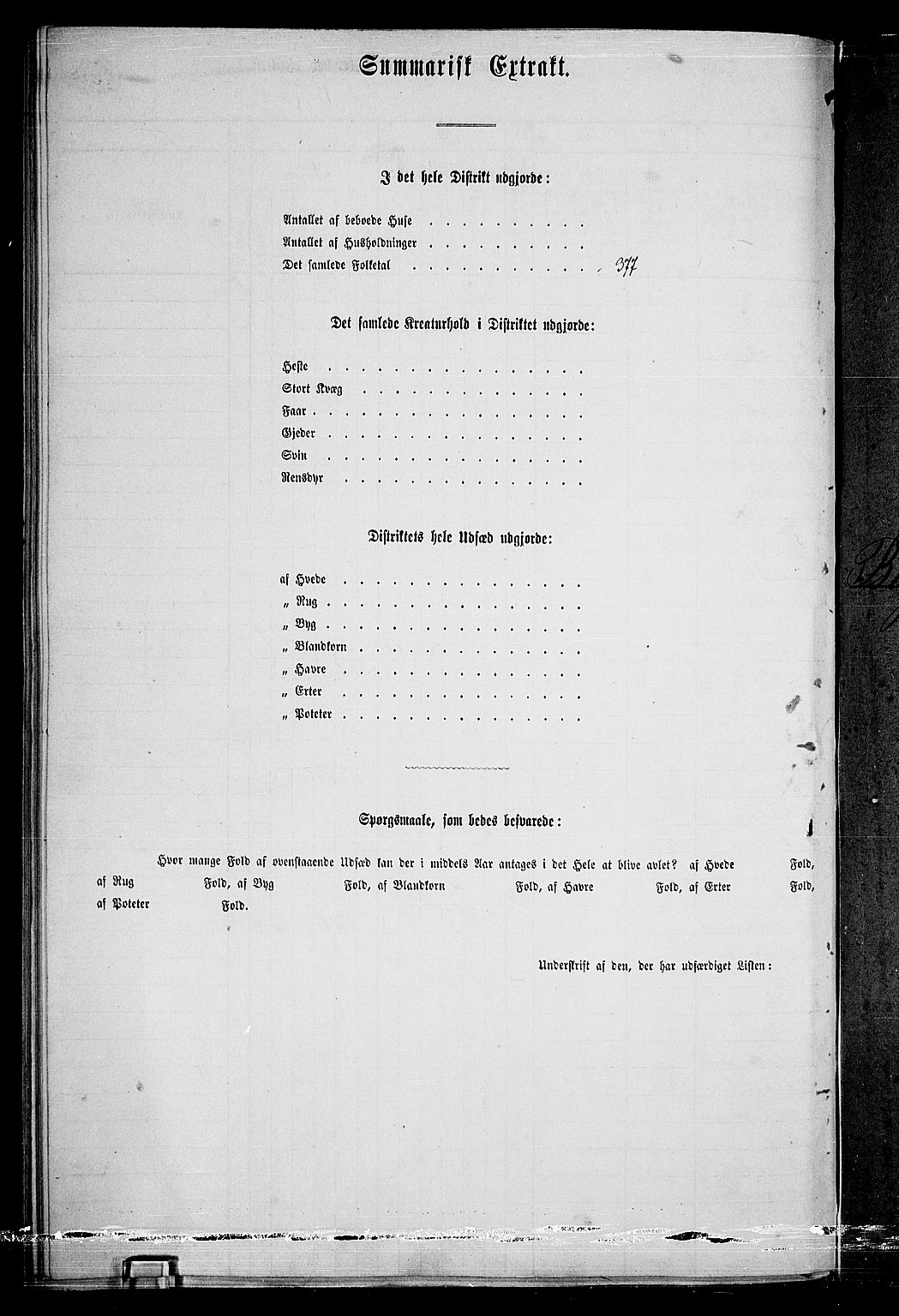RA, Folketelling 1865 for 0218bP Østre Aker prestegjeld, 1865, s. 343
