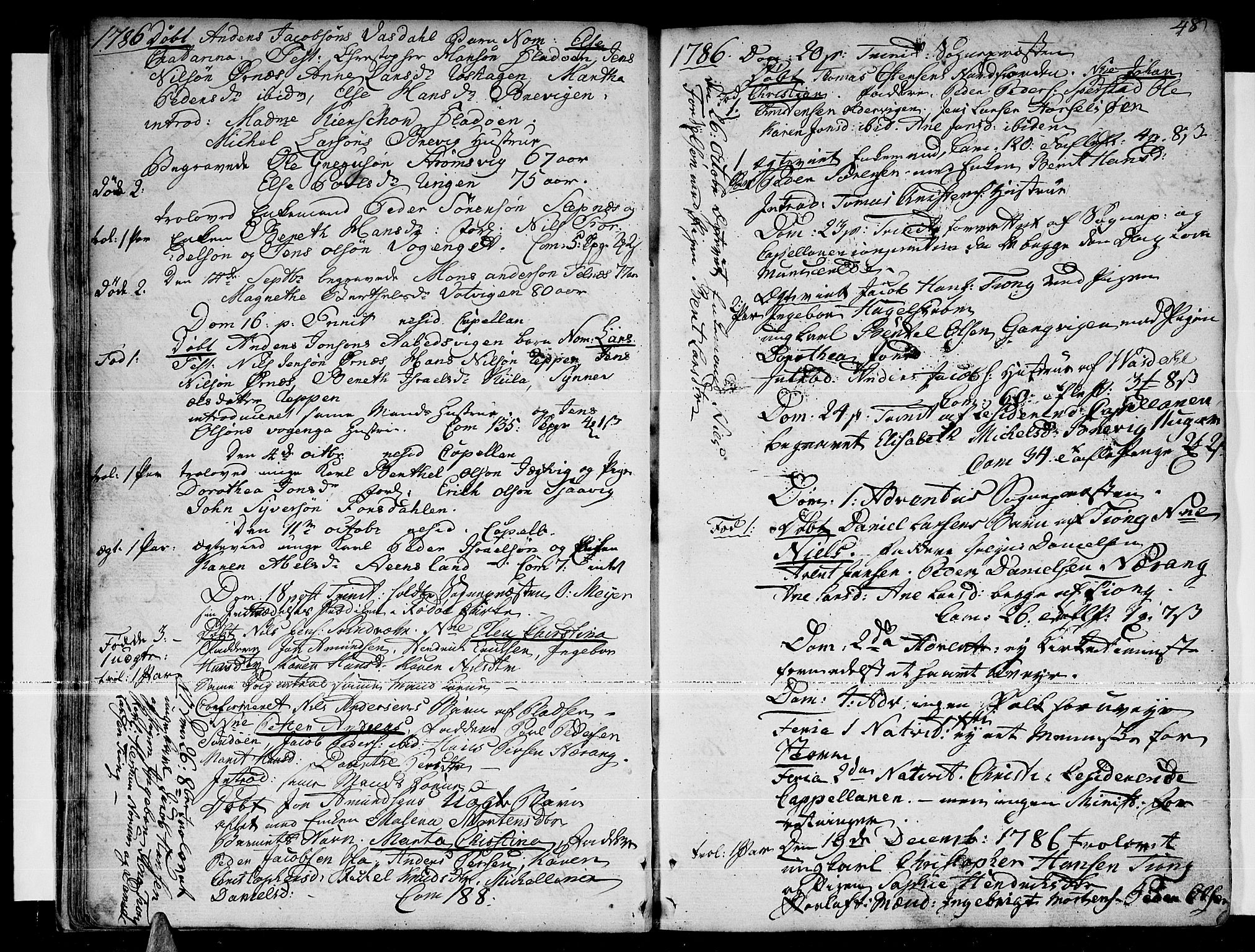 Ministerialprotokoller, klokkerbøker og fødselsregistre - Nordland, AV/SAT-A-1459/841/L0591: Ministerialbok nr. 841A03 /1, 1777-1819, s. 47-48