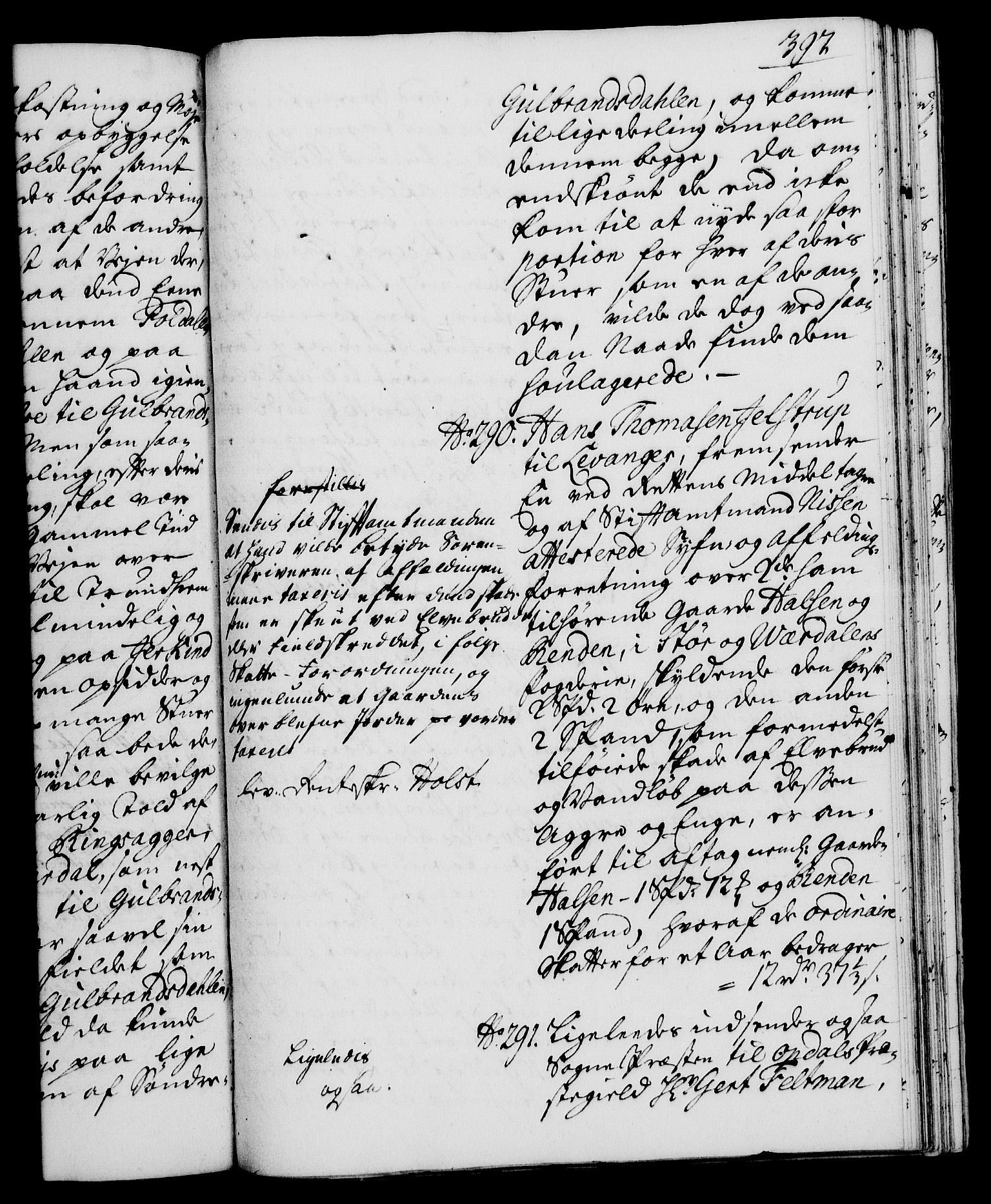 Rentekammeret, Kammerkanselliet, RA/EA-3111/G/Gh/Gha/L0019: Norsk ekstraktmemorialprotokoll (merket RK 53.64), 1736-1737, s. 397