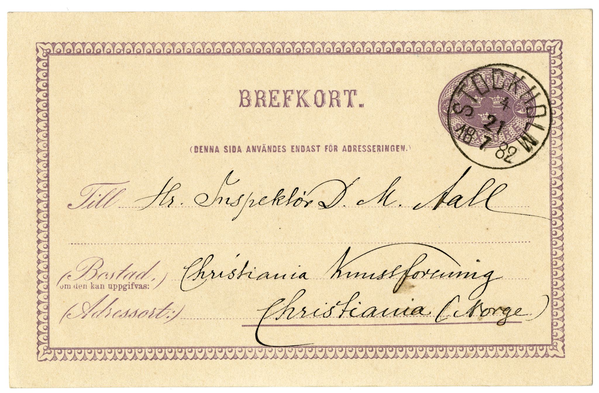 Diderik Maria Aalls brevsamling, NF/Ark-1023/F/L0003: D.M. Aalls brevsamling. D - G, 1797-1889, s. 70