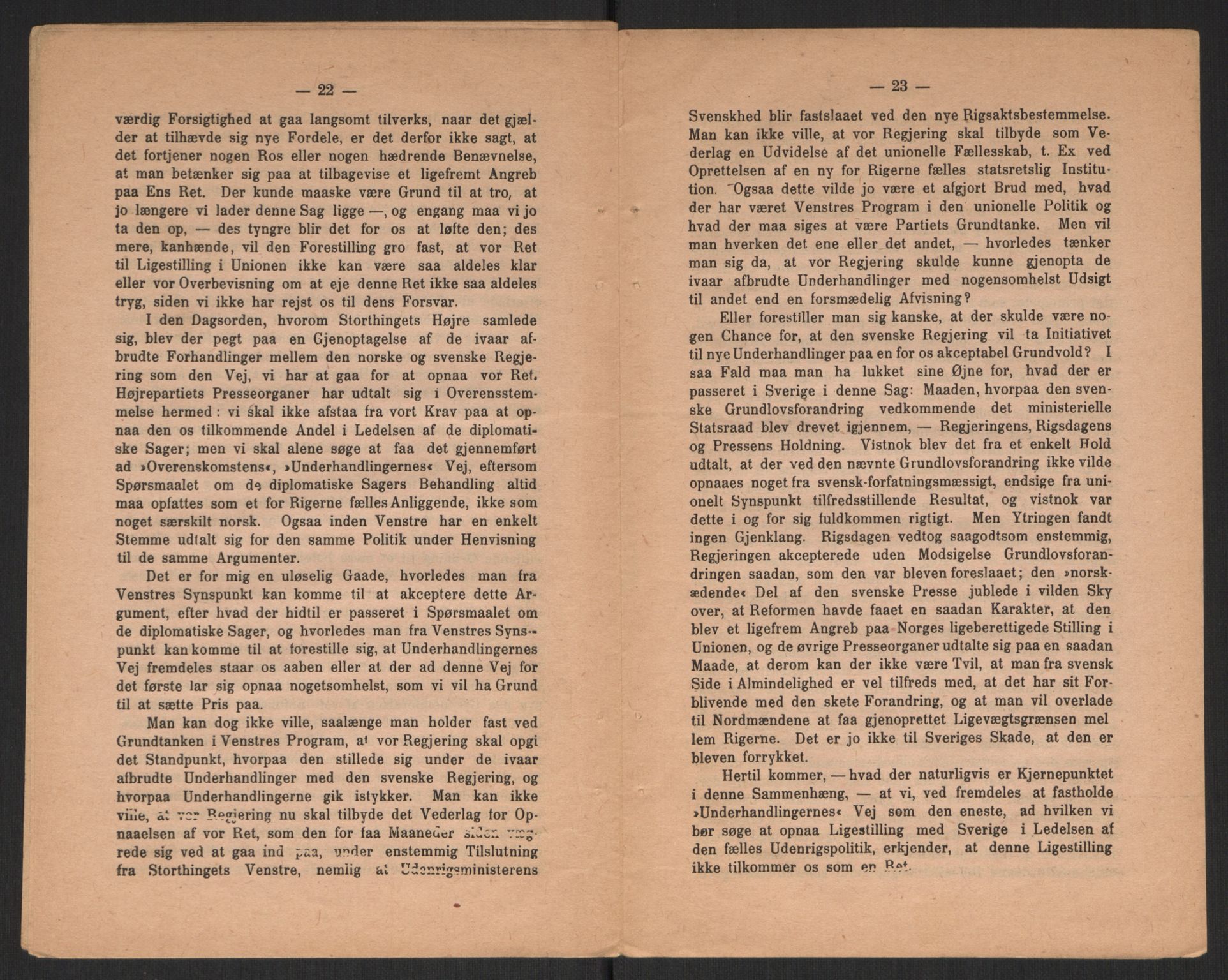 Venstres Hovedorganisasjon, RA/PA-0876/X/L0001: De eldste skrifter, 1860-1936, s. 493