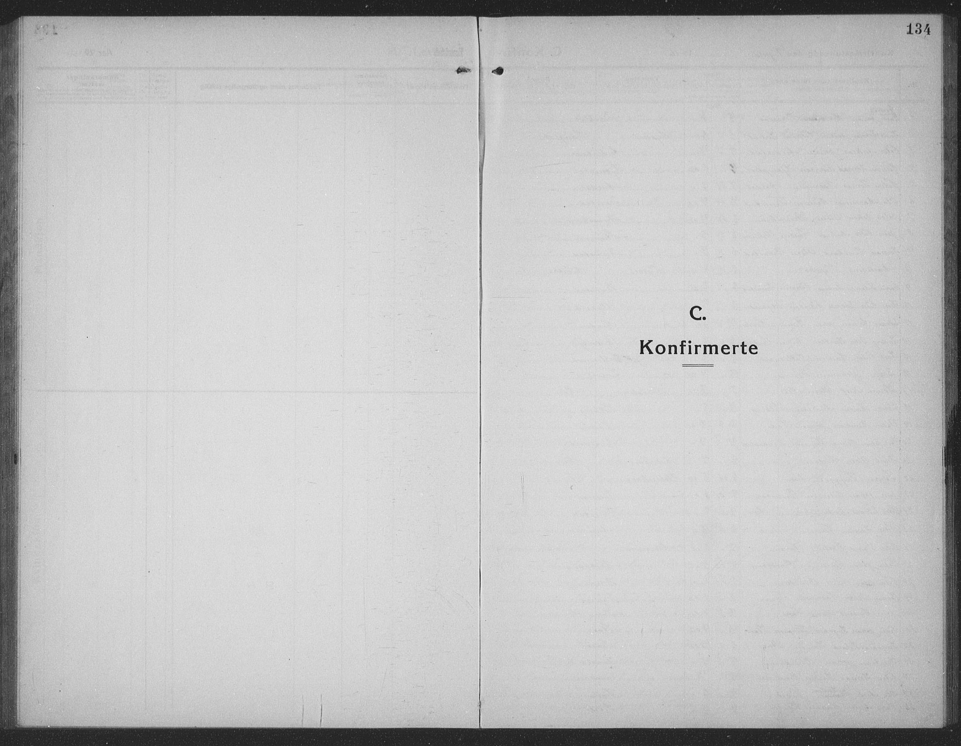 Ministerialprotokoller, klokkerbøker og fødselsregistre - Møre og Romsdal, AV/SAT-A-1454/523/L0342: Klokkerbok nr. 523C05, 1916-1937, s. 134