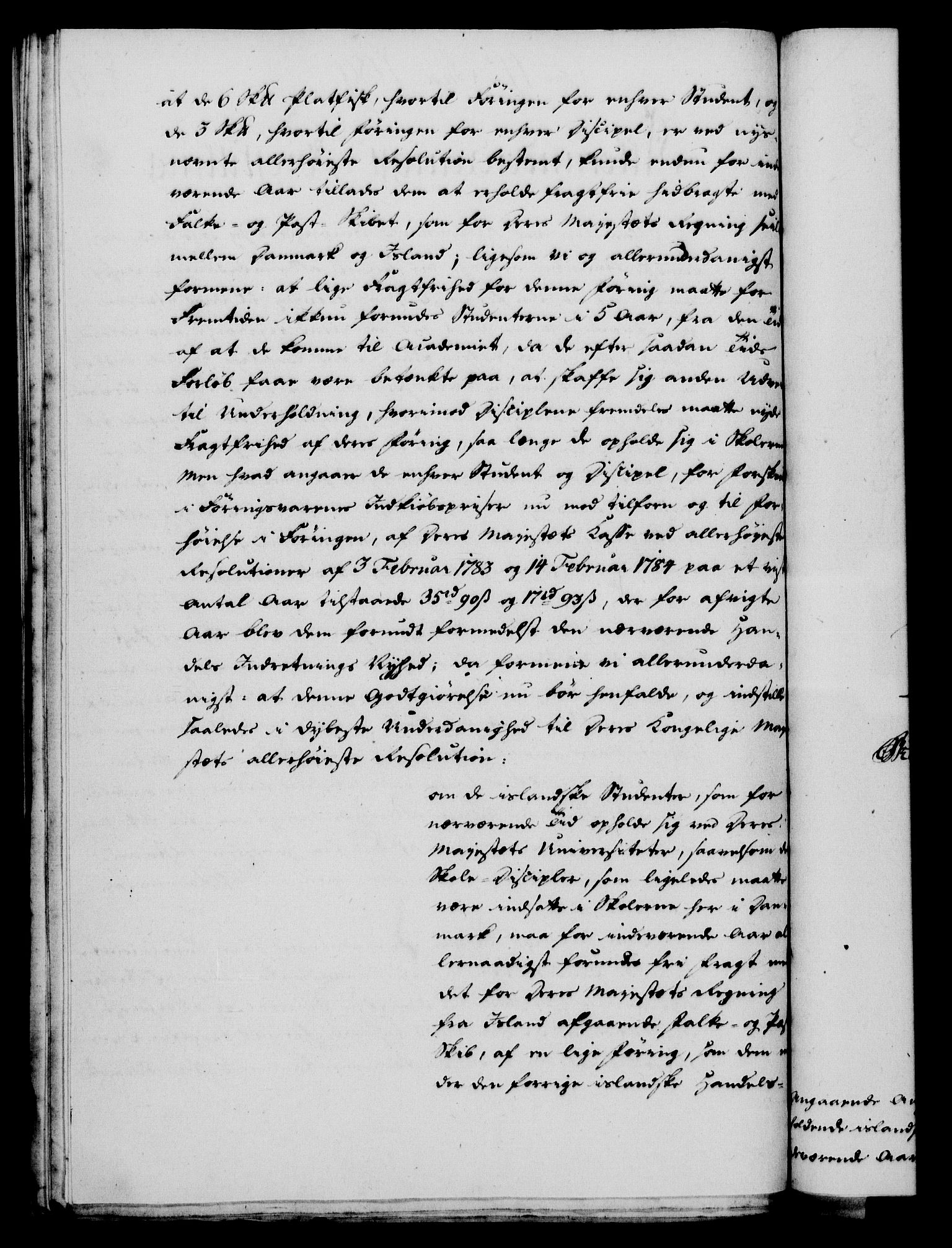 Rentekammeret, Kammerkanselliet, RA/EA-3111/G/Gf/Gfa/L0071: Norsk relasjons- og resolusjonsprotokoll (merket RK 52.71), 1789, s. 346