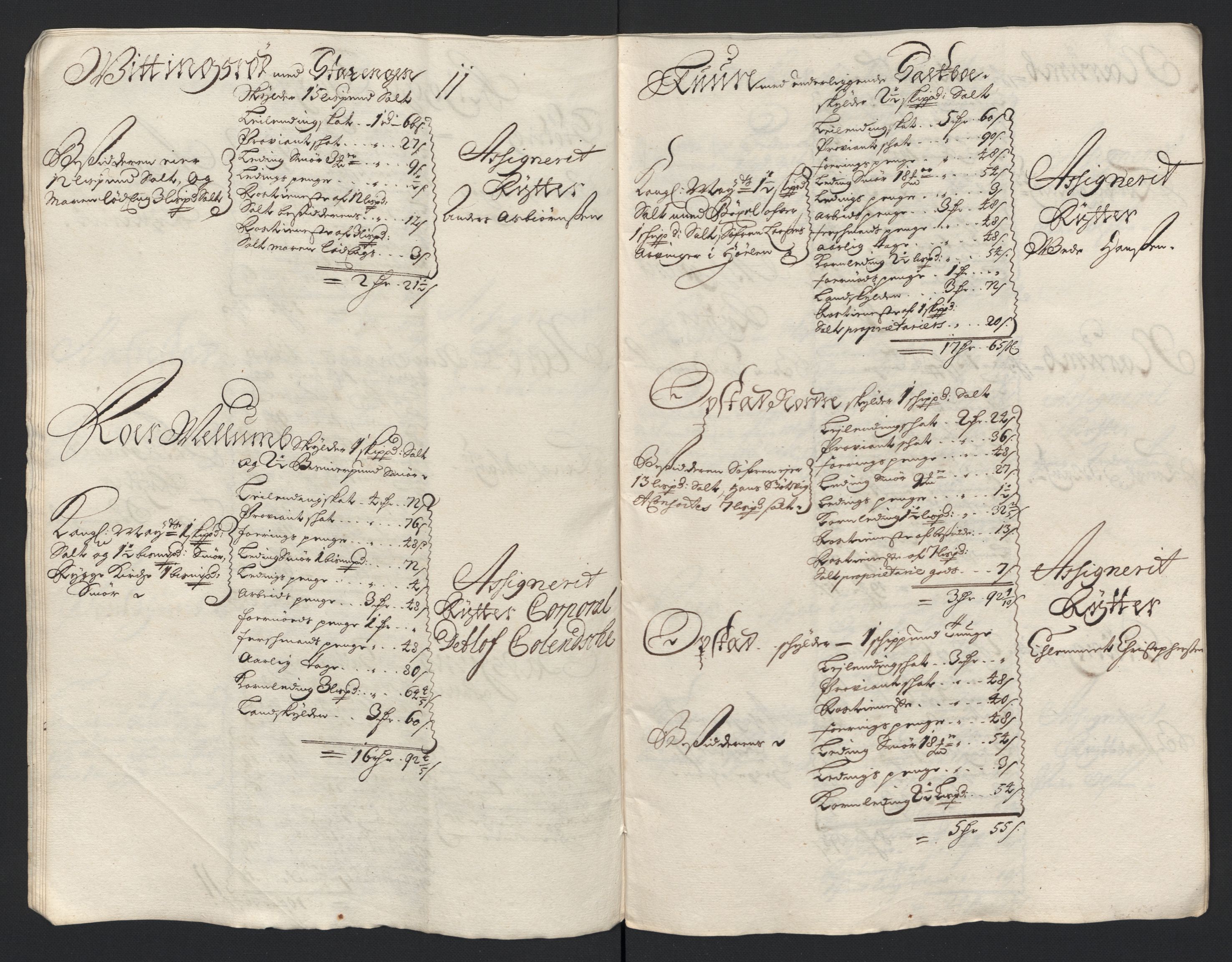 Rentekammeret inntil 1814, Reviderte regnskaper, Fogderegnskap, AV/RA-EA-4092/R04/L0128: Fogderegnskap Moss, Onsøy, Tune, Veme og Åbygge, 1699, s. 99