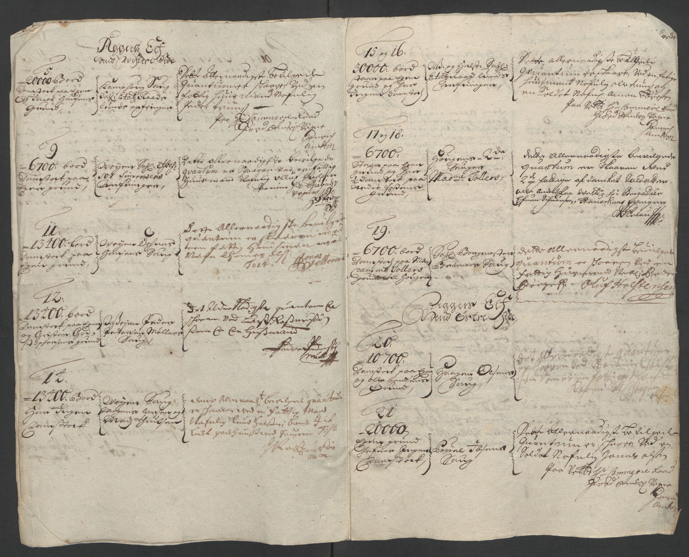 Rentekammeret inntil 1814, Reviderte regnskaper, Fogderegnskap, RA/EA-4092/R10/L0443: Fogderegnskap Aker og Follo, 1700, s. 83