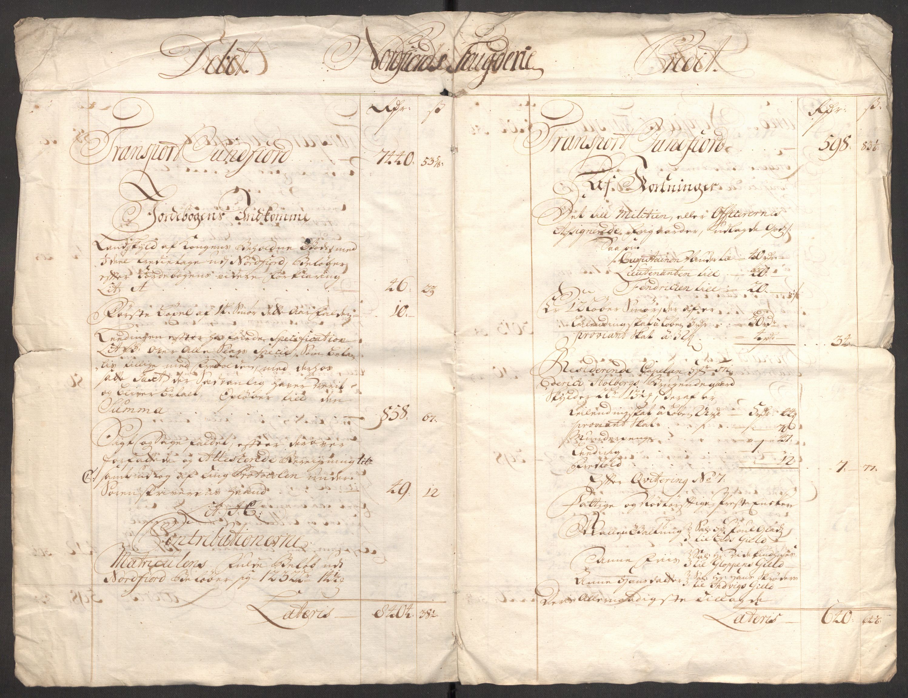 Rentekammeret inntil 1814, Reviderte regnskaper, Fogderegnskap, AV/RA-EA-4092/R53/L3433: Fogderegnskap Sunn- og Nordfjord, 1710-1711, s. 205