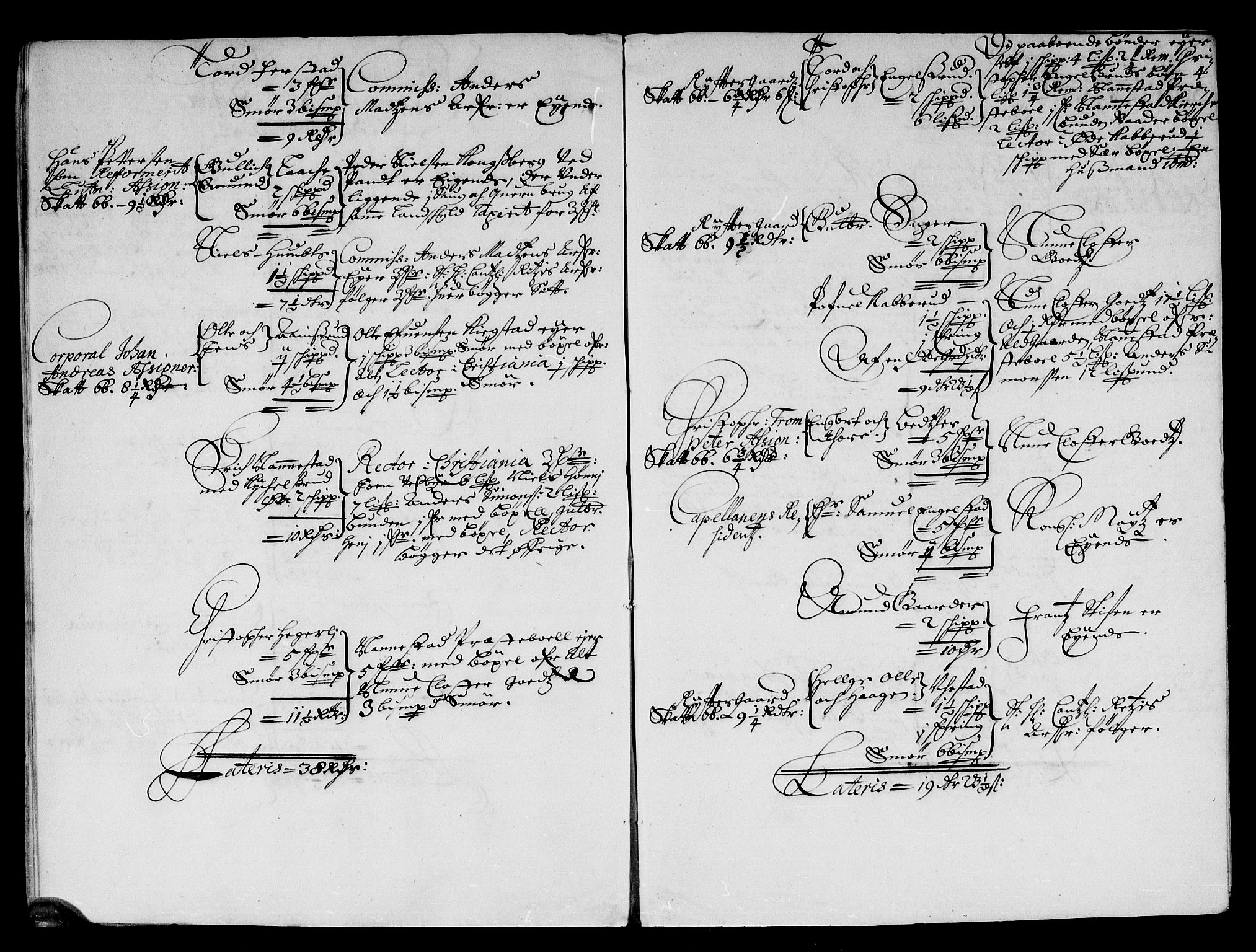 Rentekammeret inntil 1814, Reviderte regnskaper, Stiftamtstueregnskaper, Landkommissariatet på Akershus og Akershus stiftamt, RA/EA-5869/R/Rb/L0119: Akershus stiftamt, 1676