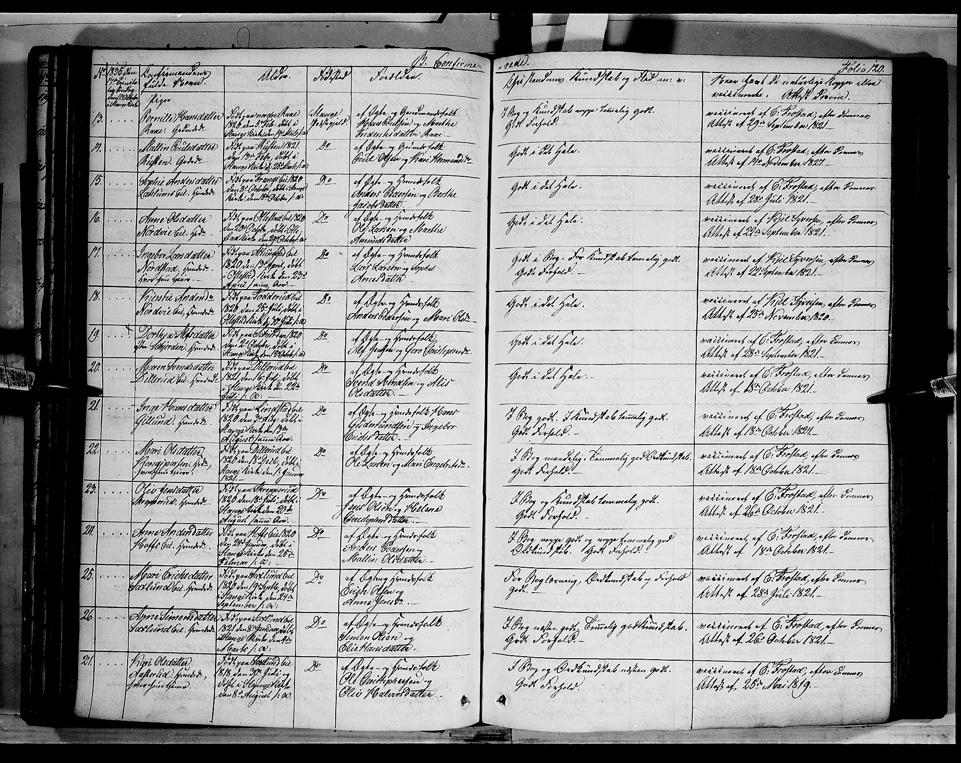 Stange prestekontor, AV/SAH-PREST-002/K/L0010: Ministerialbok nr. 10, 1835-1845, s. 120
