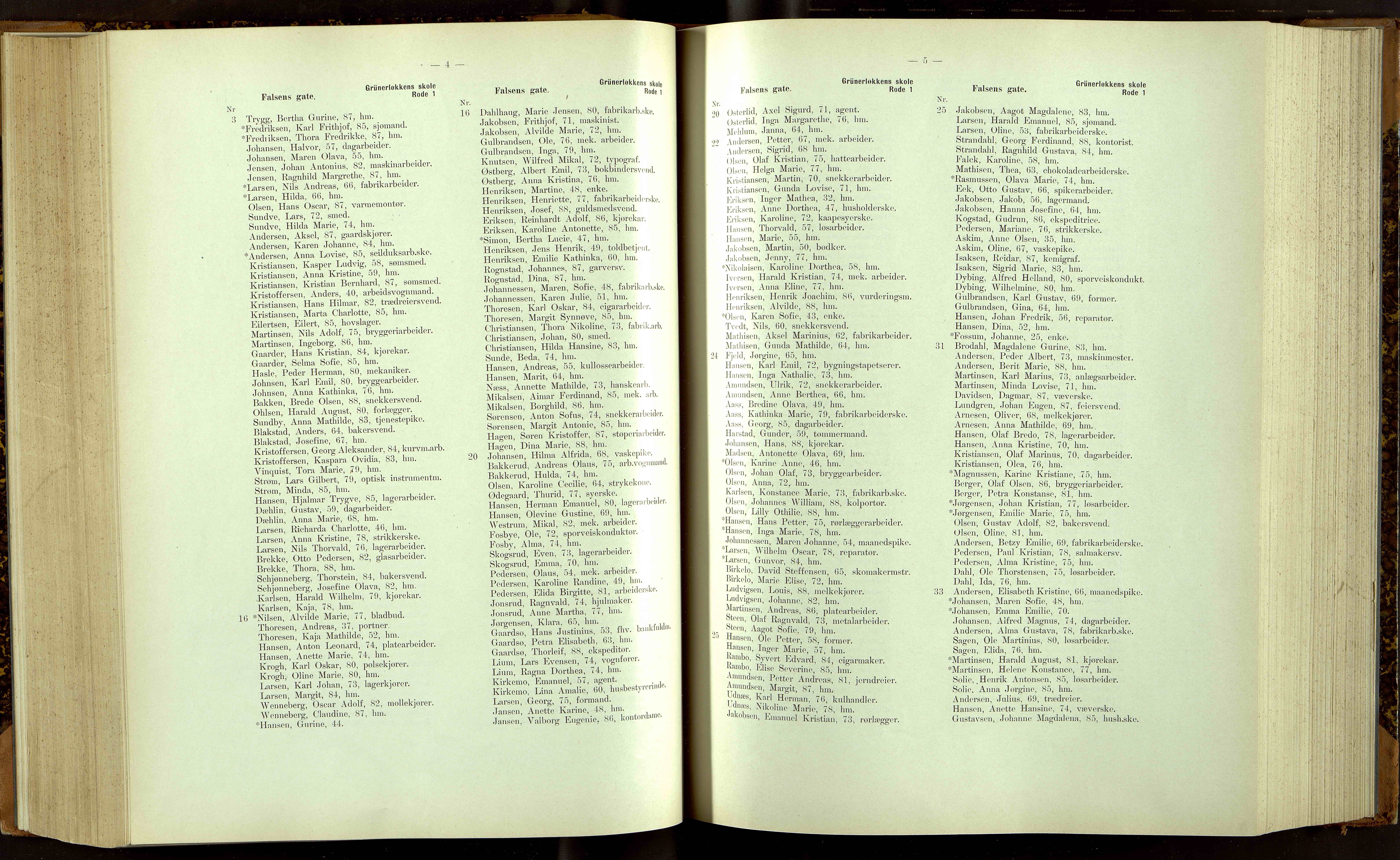 Folkeregisteret ( Valgstyret ), OBA/A-20059, 1913, s. 4004-4005