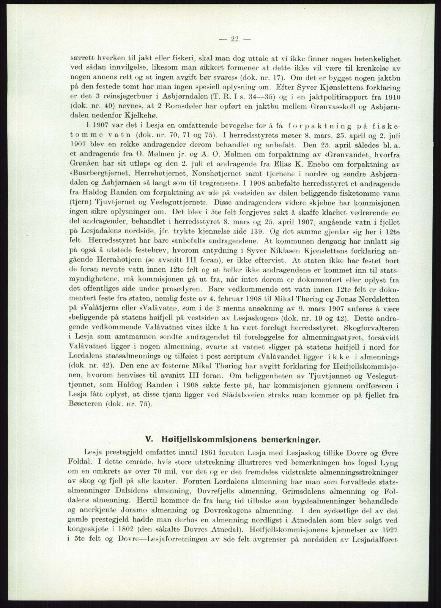 Høyfjellskommisjonen, AV/RA-S-1546/X/Xa/L0001: Nr. 1-33, 1909-1953, s. 5569