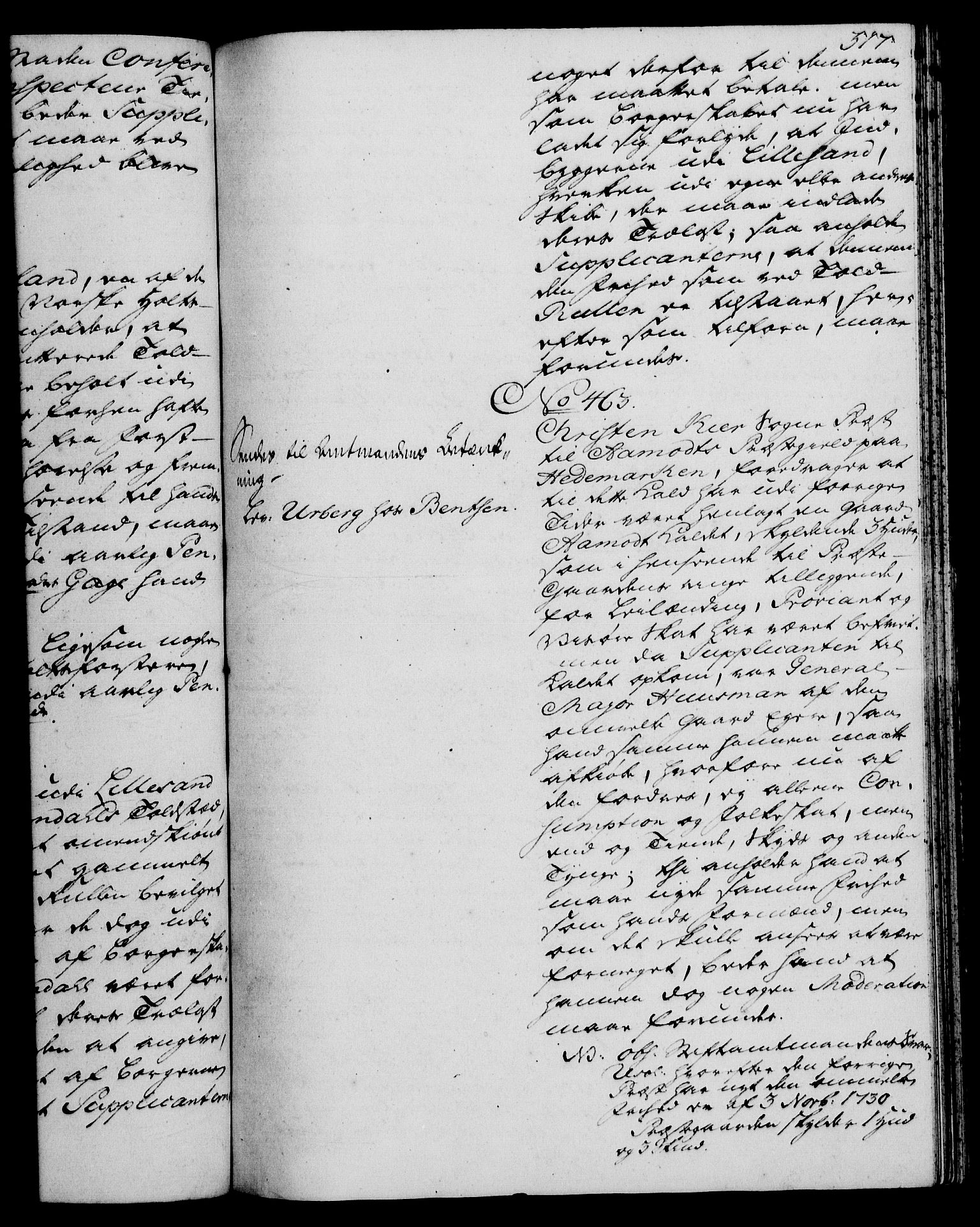 Rentekammeret, Kammerkanselliet, AV/RA-EA-3111/G/Gh/Gha/L0030: Norsk ekstraktmemorialprotokoll (merket RK 53.75), 1749-1751, s. 317