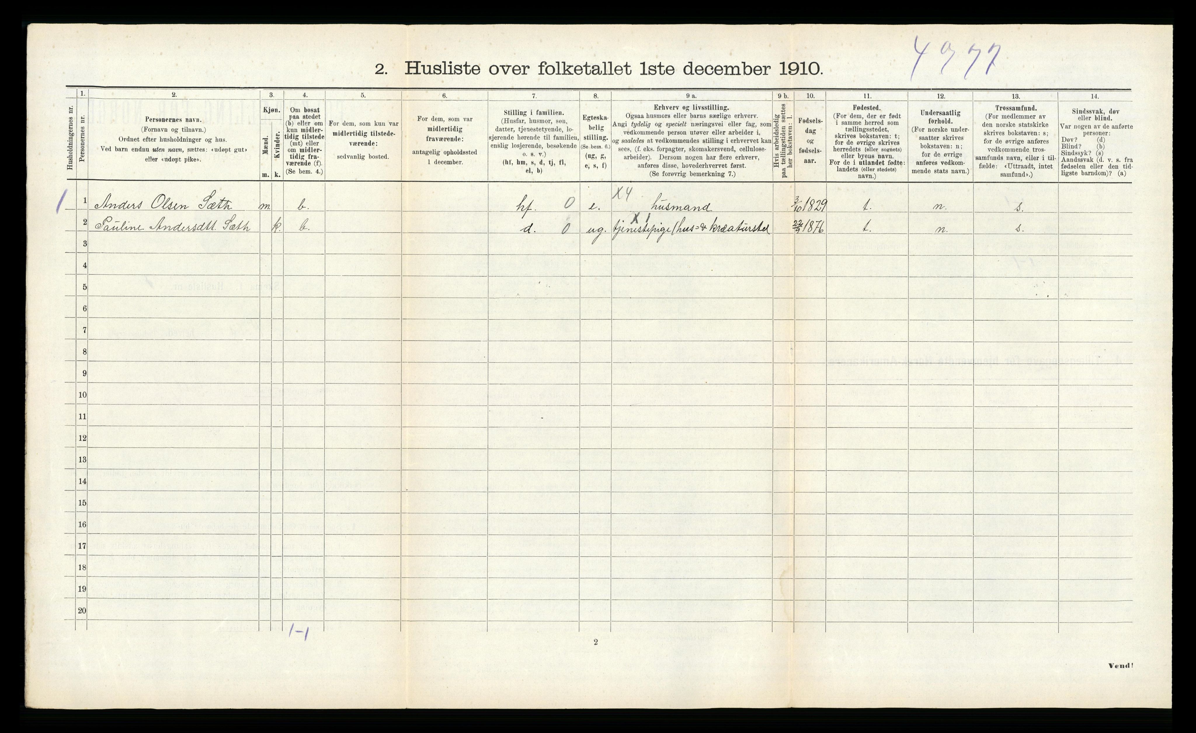 RA, Folketelling 1910 for 1537 Voll herred, 1910, s. 149