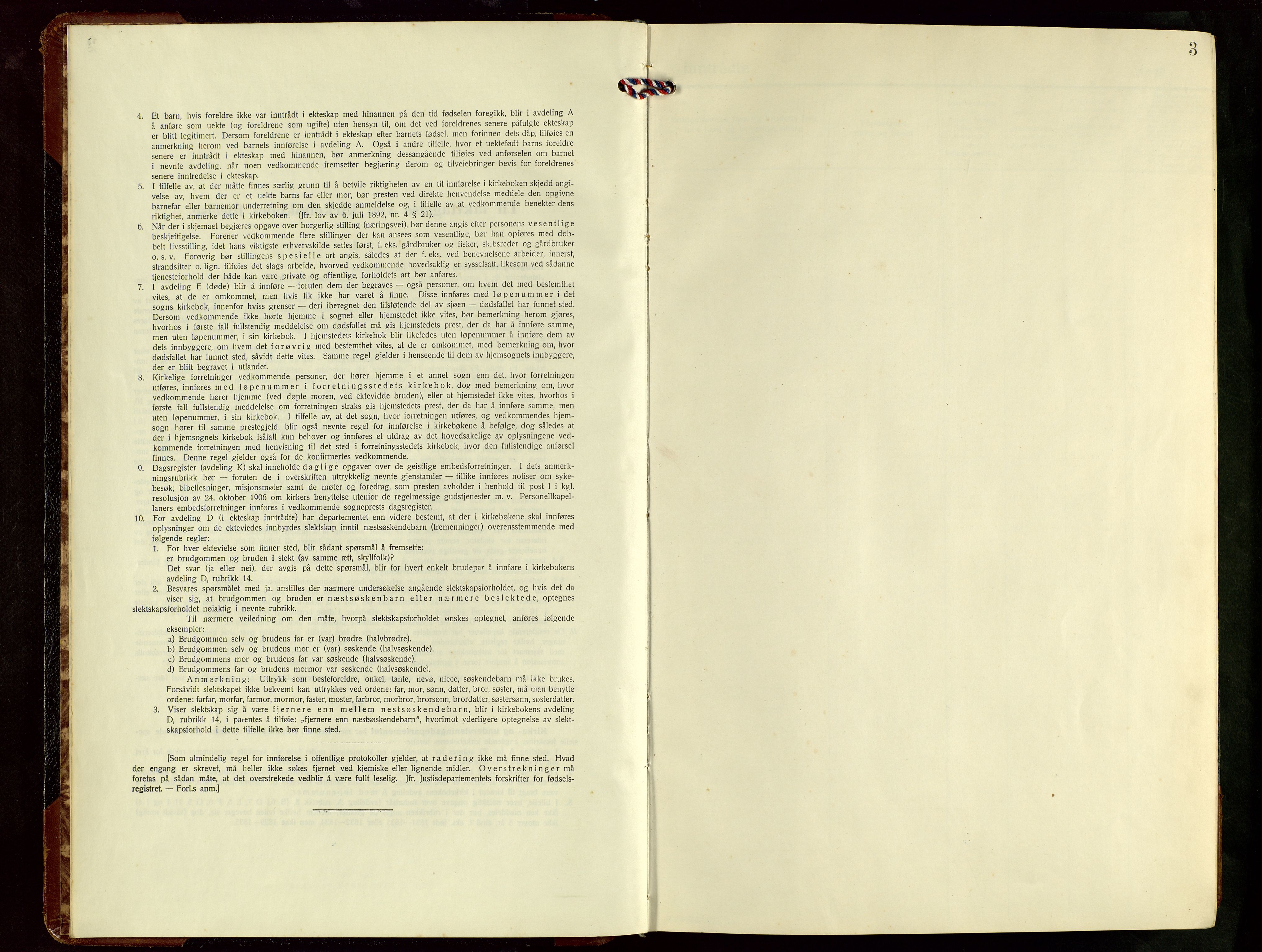 Haugesund sokneprestkontor, AV/SAST-A -101863/H/Ha/Hab/L0018: Klokkerbok nr. B 18, 1952-1960, s. 3