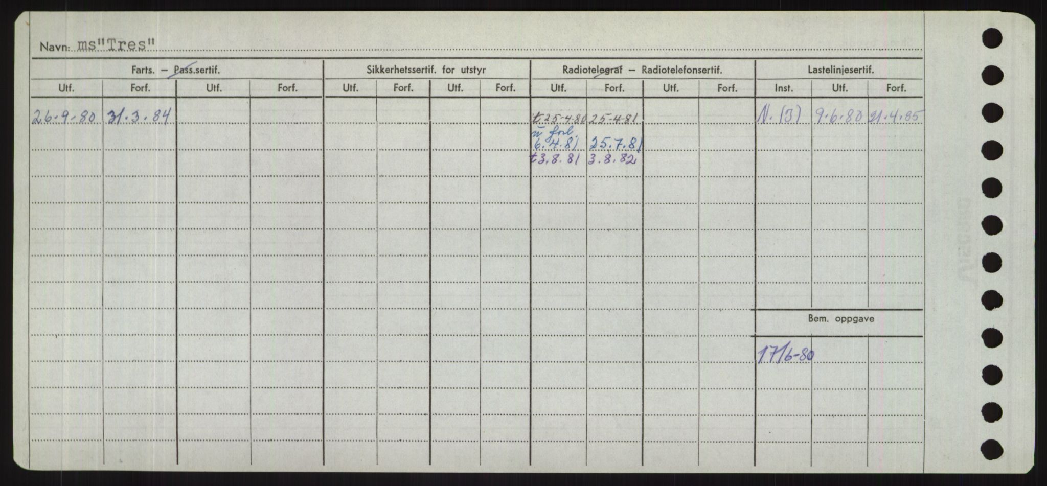 Sjøfartsdirektoratet med forløpere, Skipsmålingen, RA/S-1627/H/Hd/L0039: Fartøy, Ti-Tø, s. 546