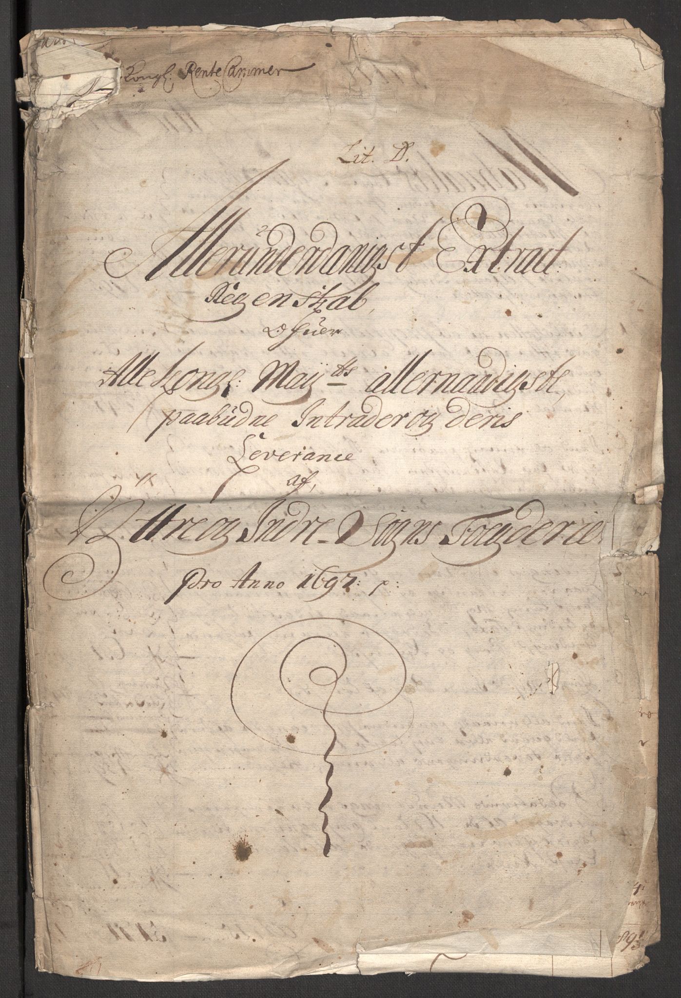 Rentekammeret inntil 1814, Reviderte regnskaper, Fogderegnskap, RA/EA-4092/R52/L3309: Fogderegnskap Sogn, 1696-1697, s. 278