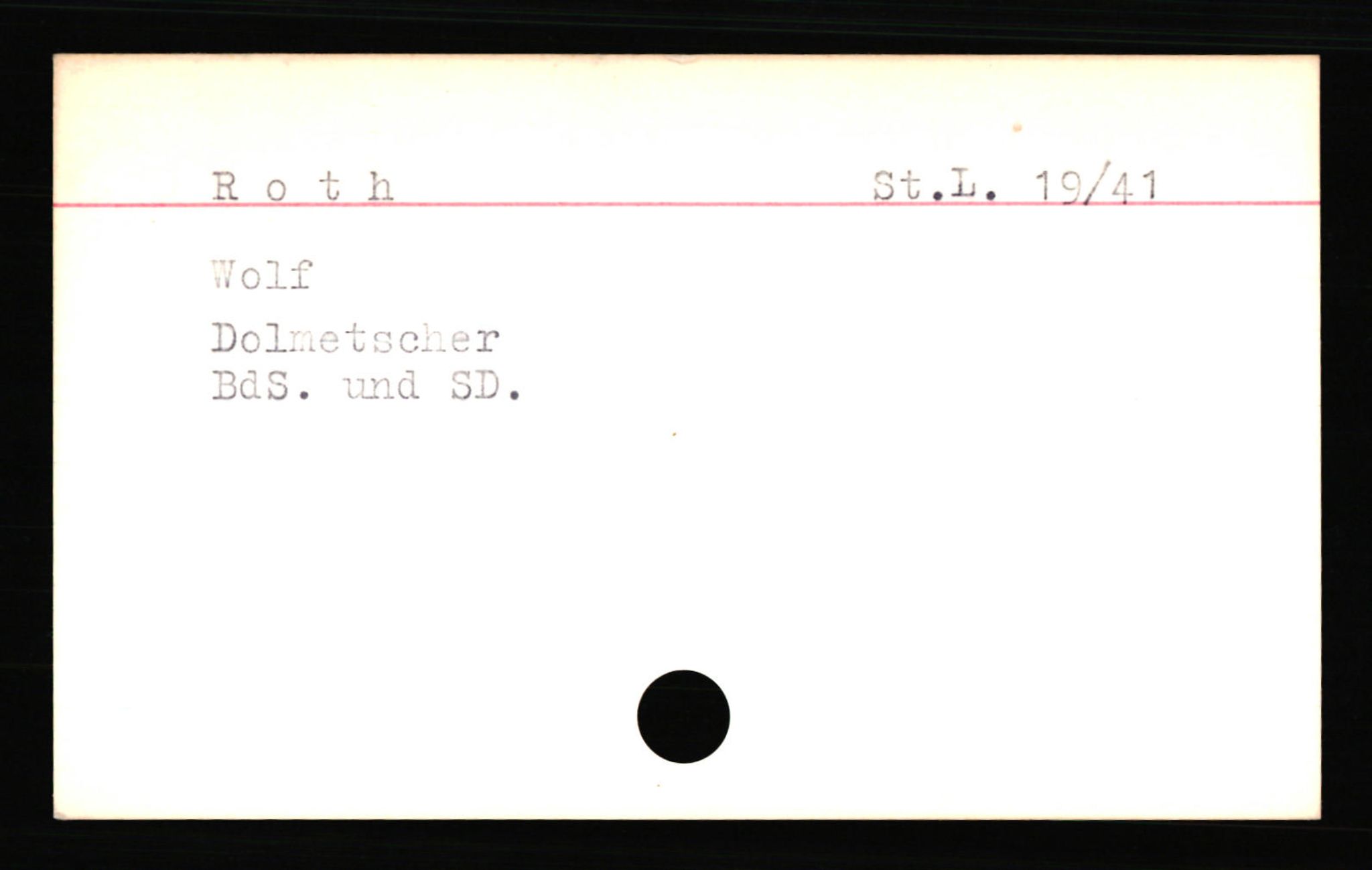 SS- und Polizeigericht Nord (IX), AV/RA-RAFA-3182/0001/C/Ca/L0006: kartotekkort for personer alfabetisk på etternavn: Q-S, 1940-1945, s. 144