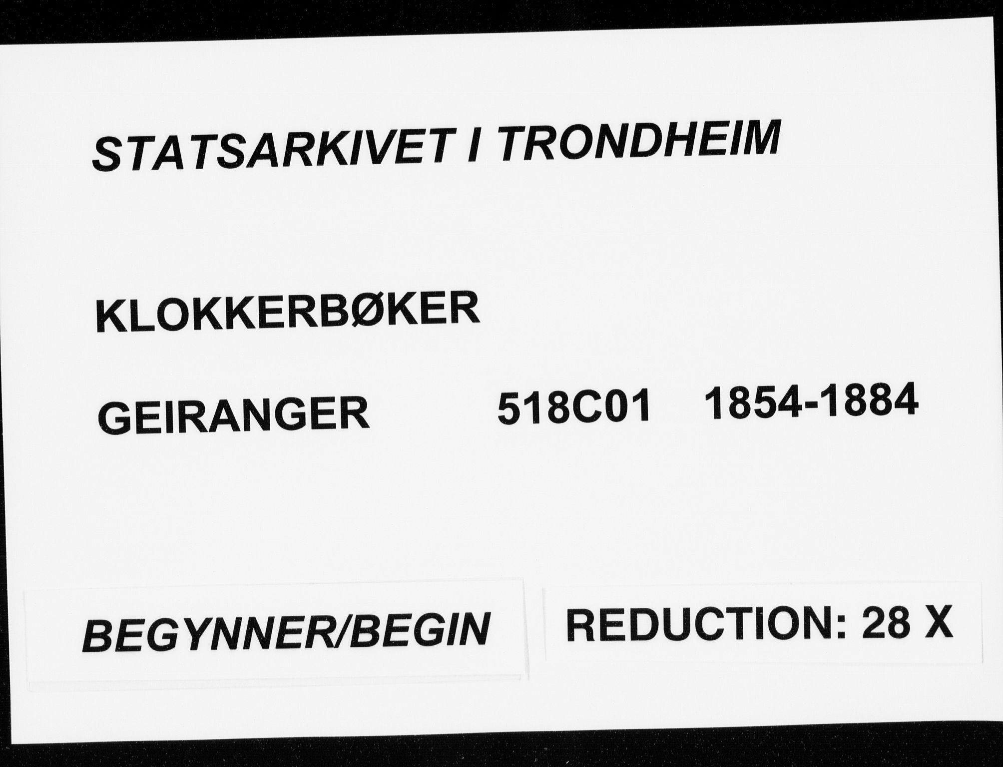 Ministerialprotokoller, klokkerbøker og fødselsregistre - Møre og Romsdal, SAT/A-1454/518/L0234: Klokkerbok nr. 518C01, 1854-1884