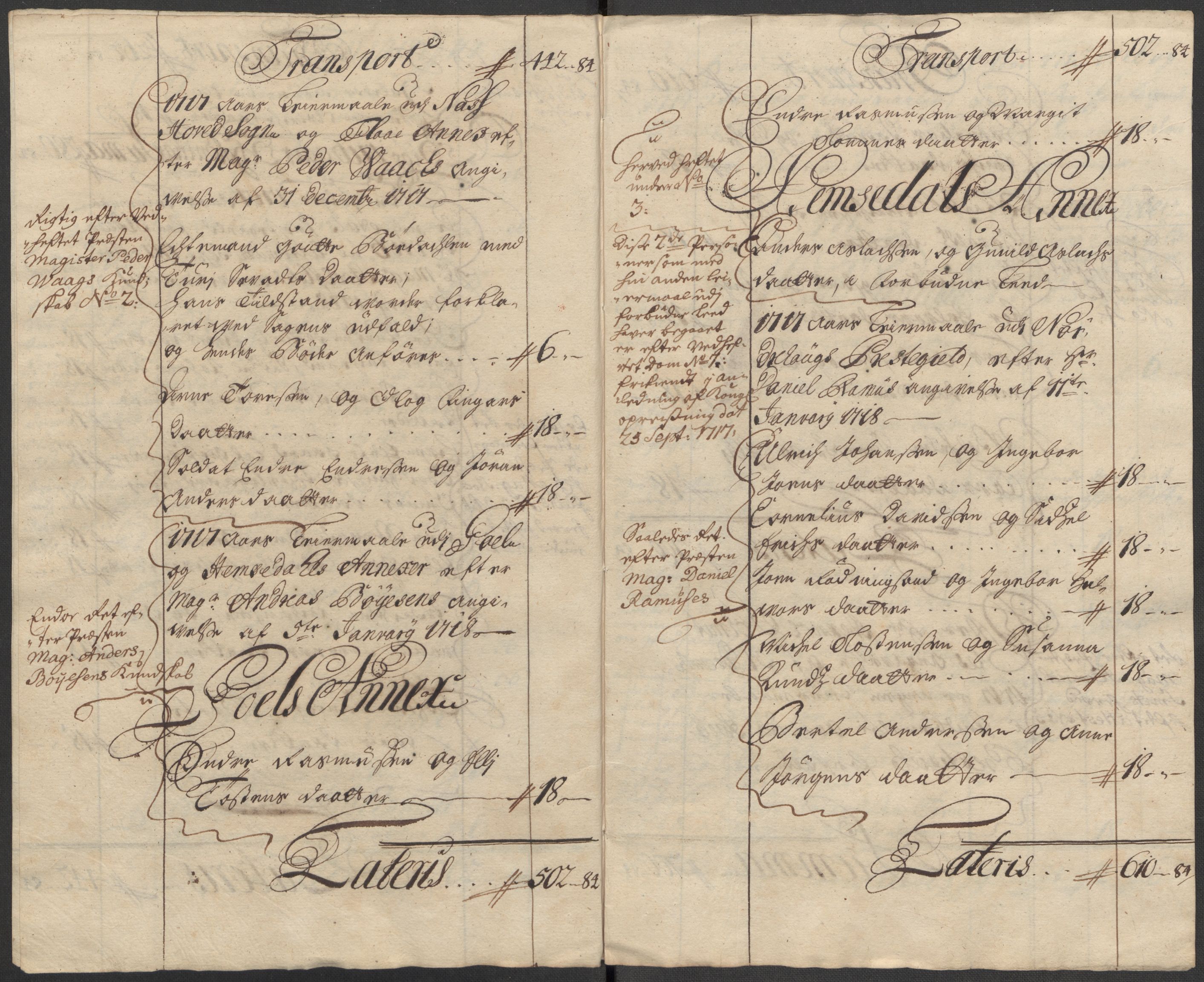 Rentekammeret inntil 1814, Reviderte regnskaper, Fogderegnskap, RA/EA-4092/R23/L1475: Fogderegnskap Ringerike og Hallingdal, 1717, s. 193