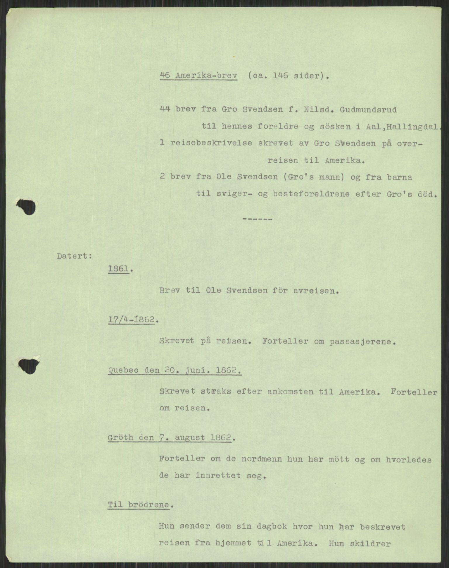 Samlinger til kildeutgivelse, Amerikabrevene, AV/RA-EA-4057/F/L0037: Arne Odd Johnsens amerikabrevsamling I, 1855-1900, s. 17