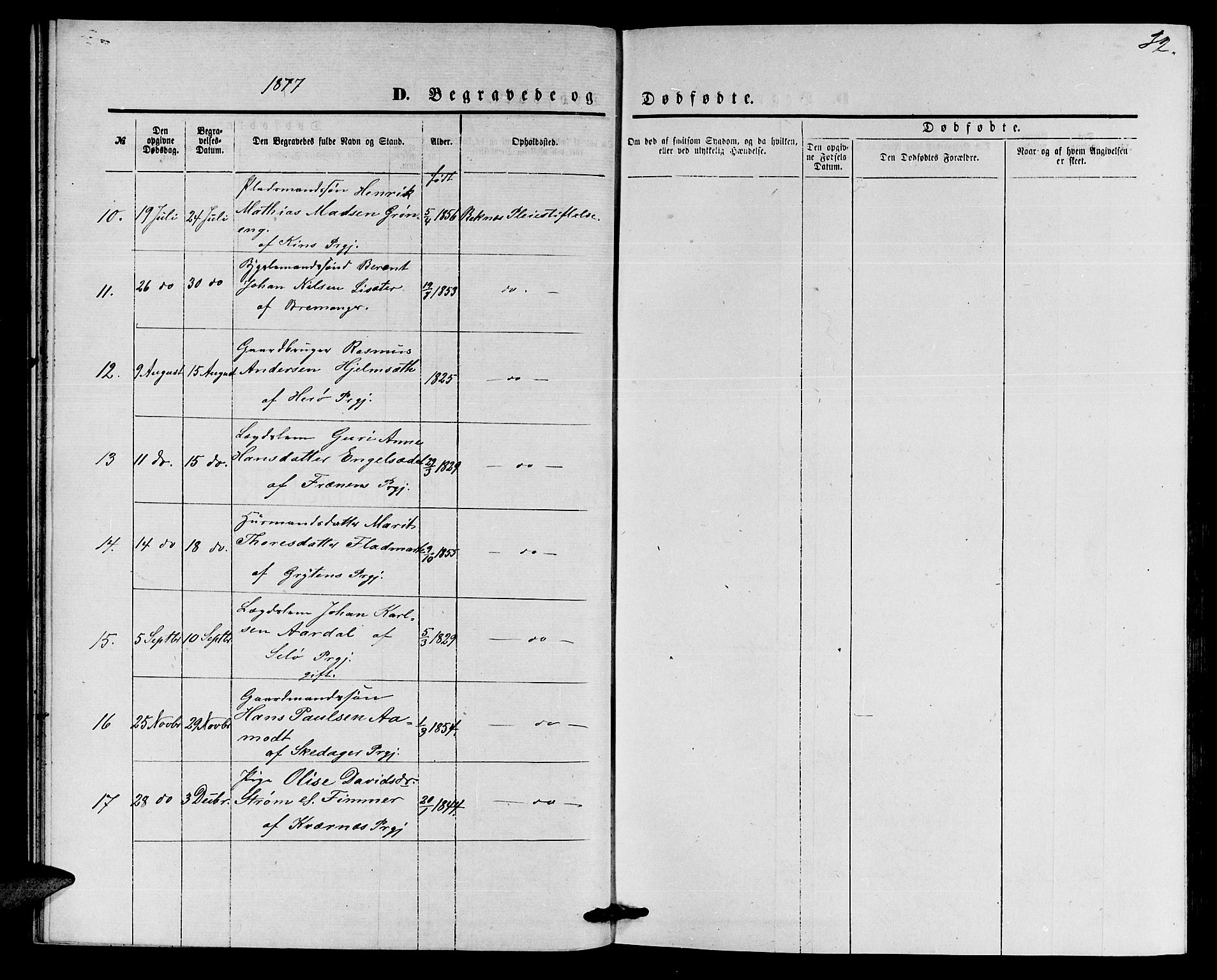 Ministerialprotokoller, klokkerbøker og fødselsregistre - Møre og Romsdal, SAT/A-1454/559/L0715: Klokkerbok nr. 559C01, 1869-1886, s. 32