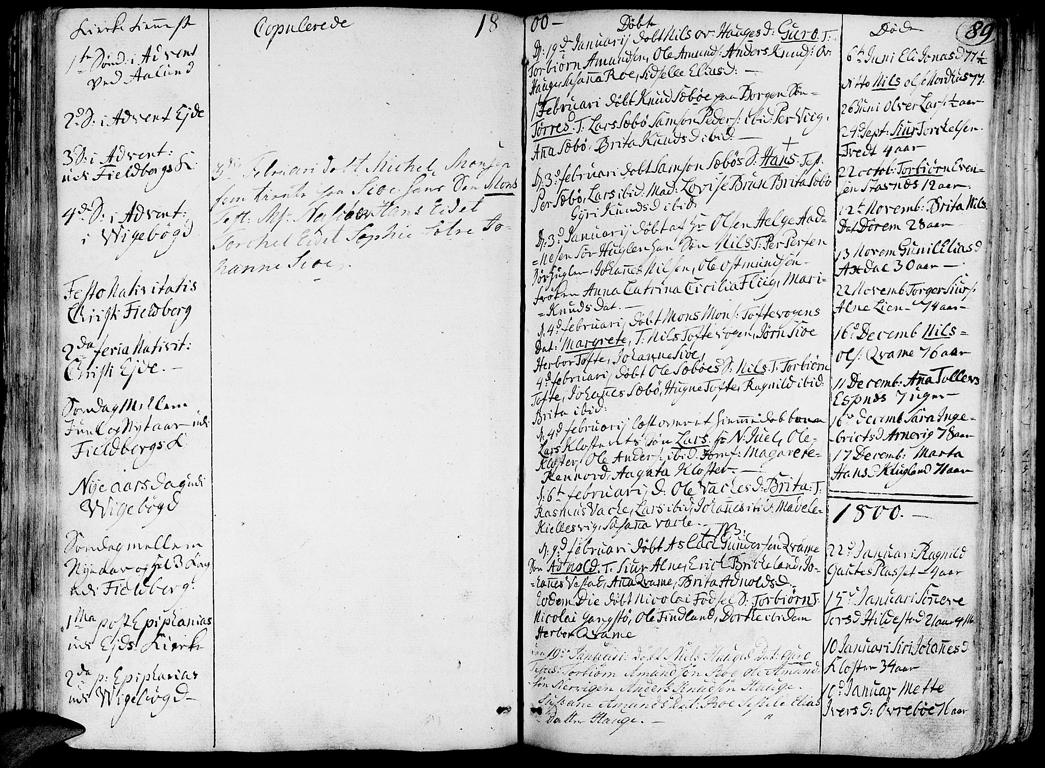 Fjelberg sokneprestembete, SAB/A-75201/H/Haa: Ministerialbok nr. A 3, 1788-1815, s. 89