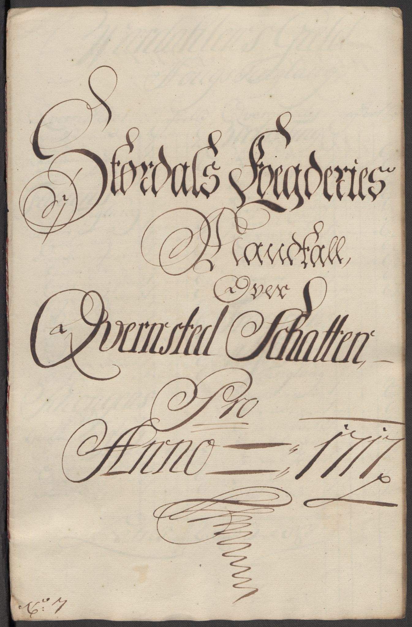 Rentekammeret inntil 1814, Reviderte regnskaper, Fogderegnskap, RA/EA-4092/R62/L4207: Fogderegnskap Stjørdal og Verdal, 1717, s. 133