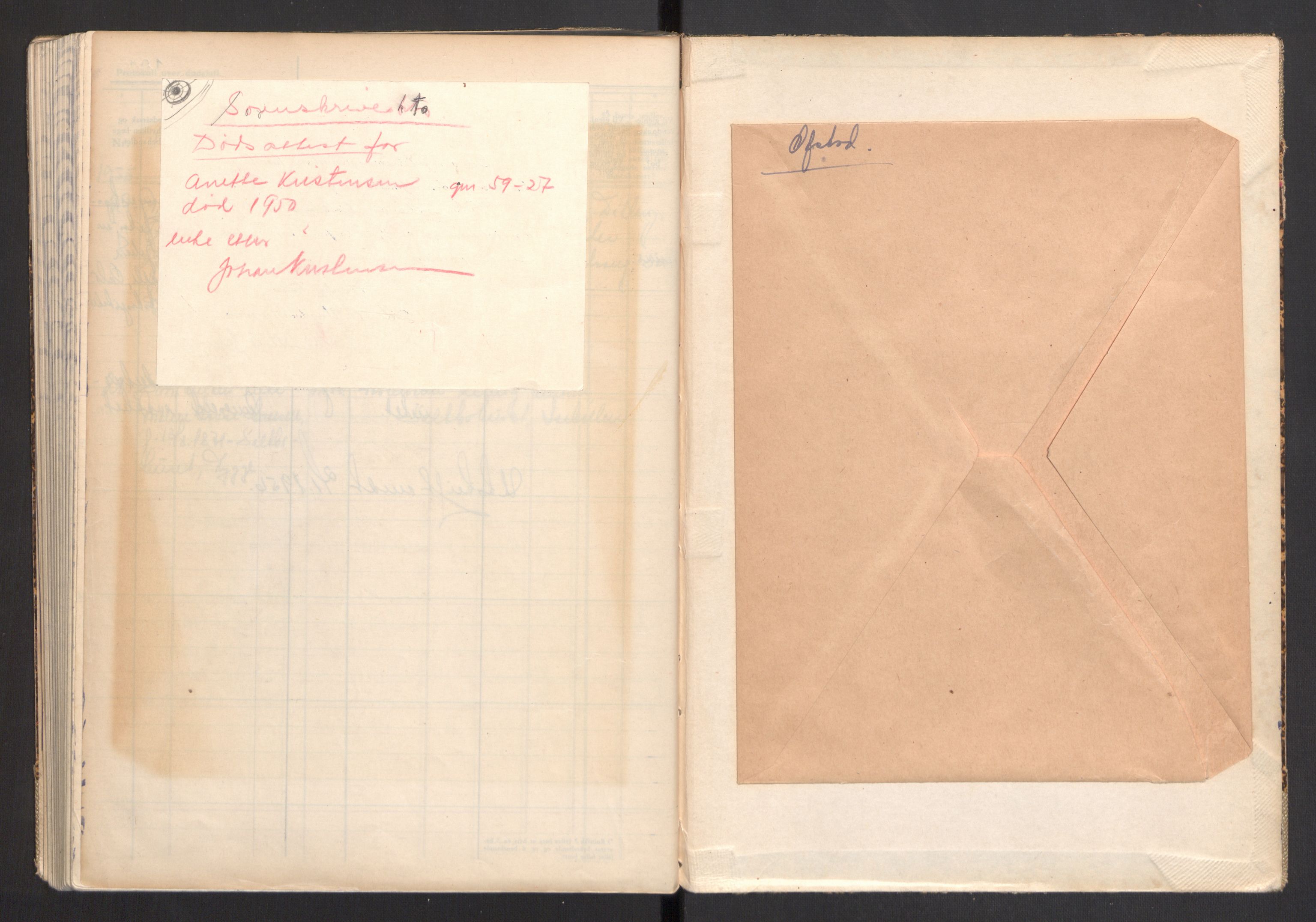 Rygge lensmannskontor, AV/SAO-A-10005/H/Ha/Haa/L0012b: Dødsfallsprotokoll, 1947-1955