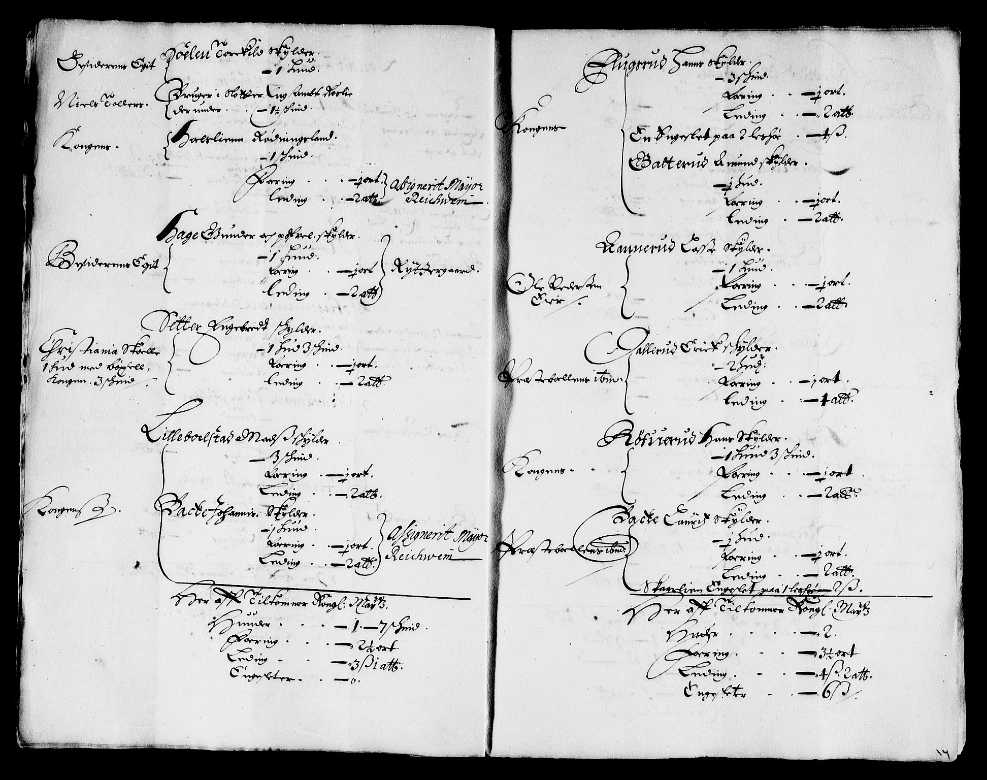 Rentekammeret inntil 1814, Reviderte regnskaper, Stiftamtstueregnskaper, Landkommissariatet på Akershus og Akershus stiftamt, AV/RA-EA-5869/R/Rb/L0126: Akershus stiftamt, 1674-1677