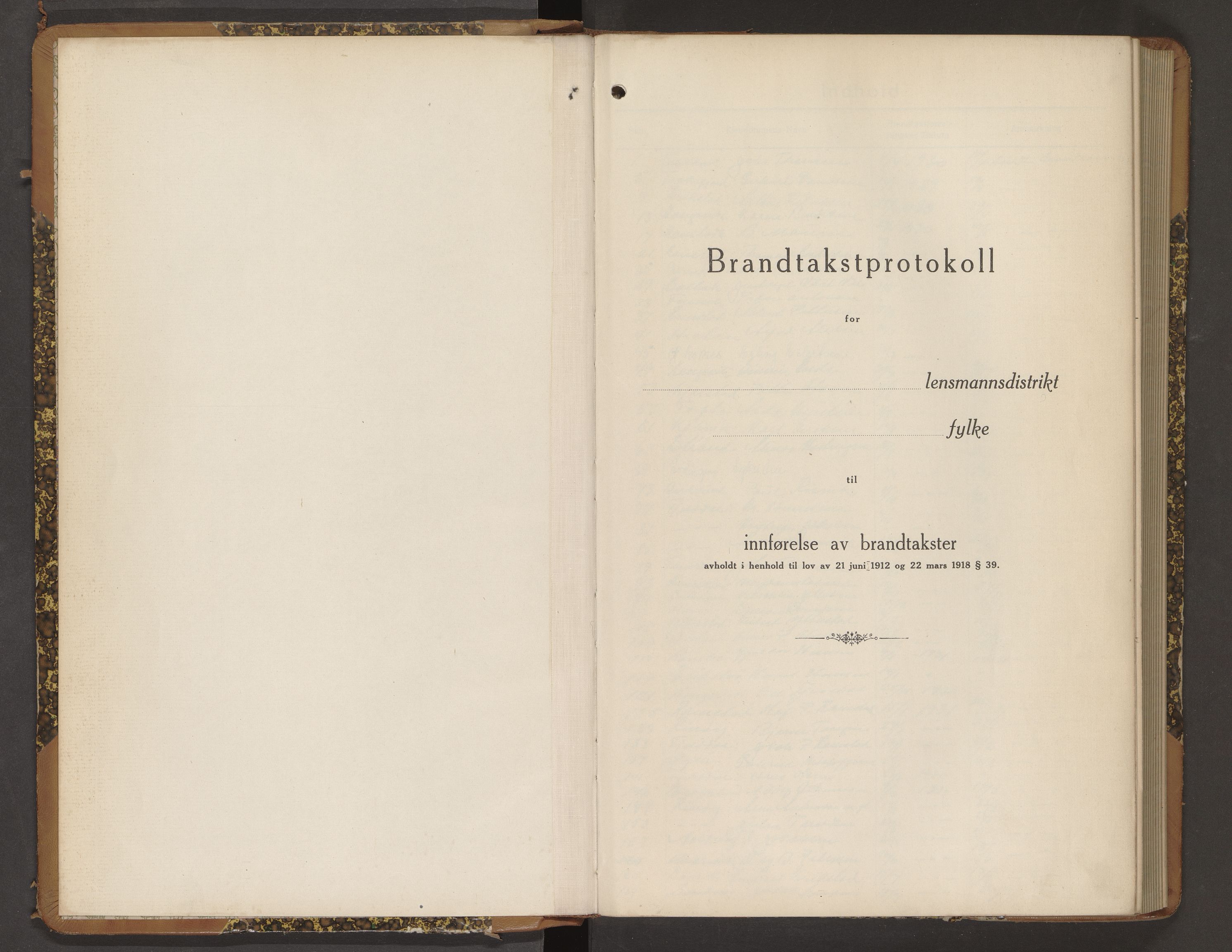 Norges Brannkasse Lødingen og Tjeldsund, AV/SAT-A-5583/Fb/L0009: Branntakstprotokoll, 1930-1933