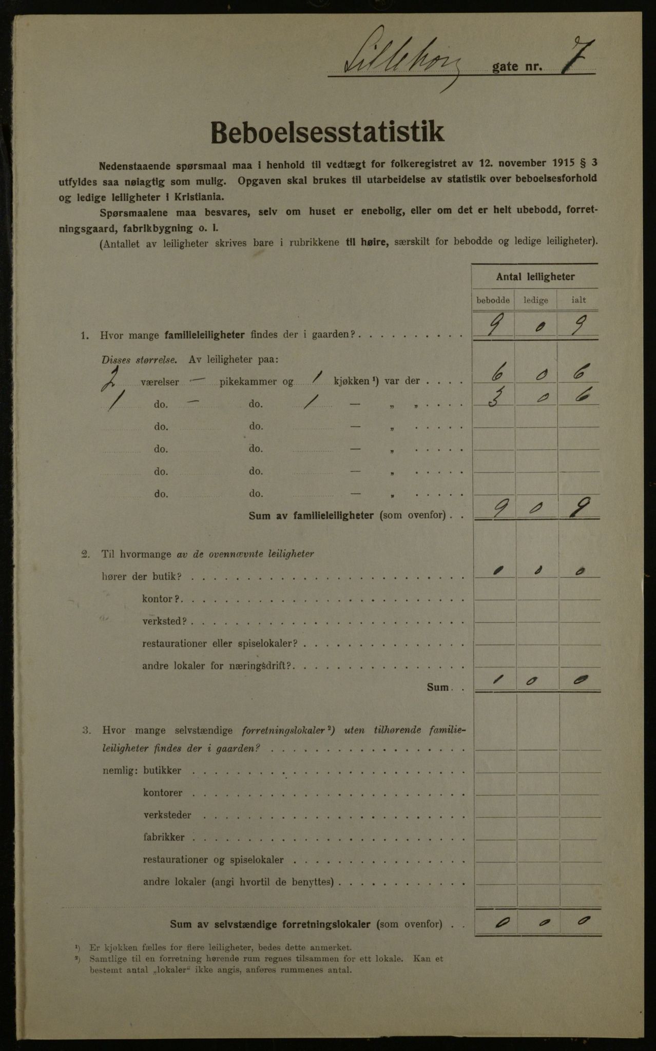 OBA, Kommunal folketelling 1.12.1923 for Kristiania, 1923, s. 63903