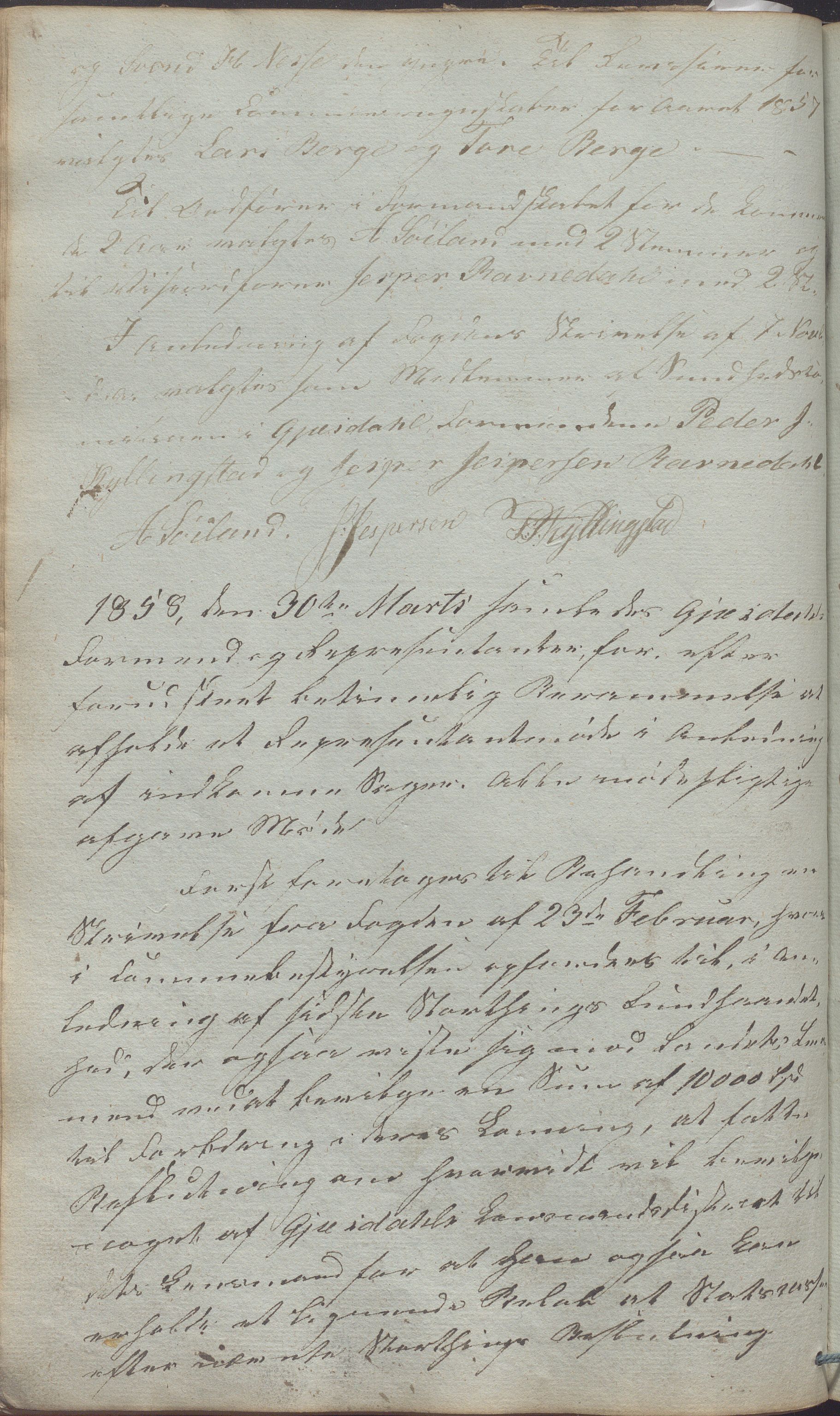 Gjesdal kommune - Formannskapet, IKAR/K-101383/A/Aa/L0001: Møtebok, 1837-1875, s. 113b