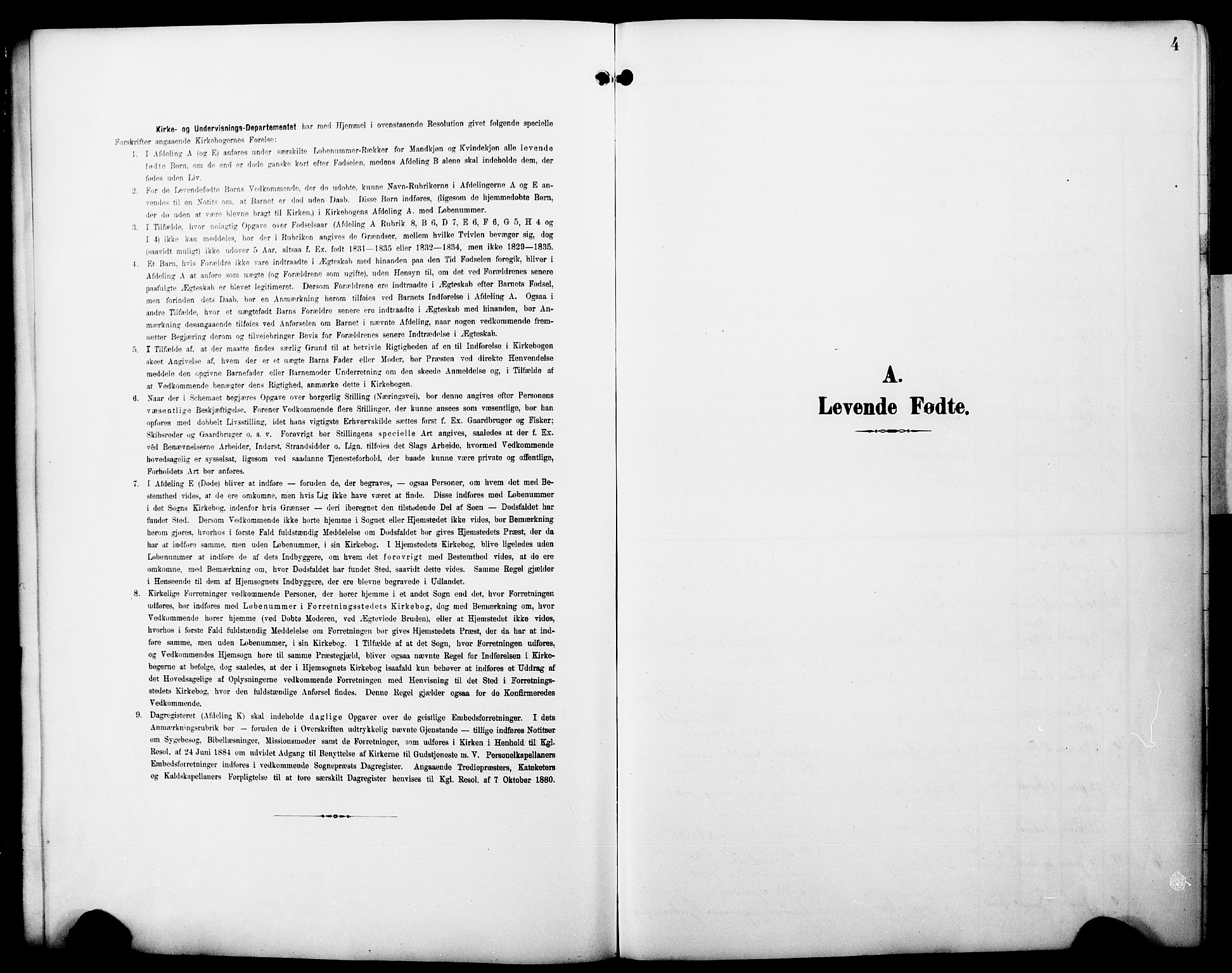 Hosanger sokneprestembete, SAB/A-75801/H/Hab: Klokkerbok nr. A 4, 1904-1927, s. 4