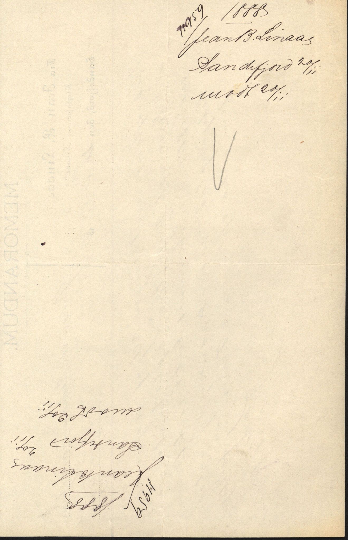 Pa 63 - Østlandske skibsassuranceforening, VEMU/A-1079/G/Ga/L0023/0004: Havaridokumenter / Petrus, Eimund, Eidsvold, Electra, Eliezer, Elise, 1888, s. 48