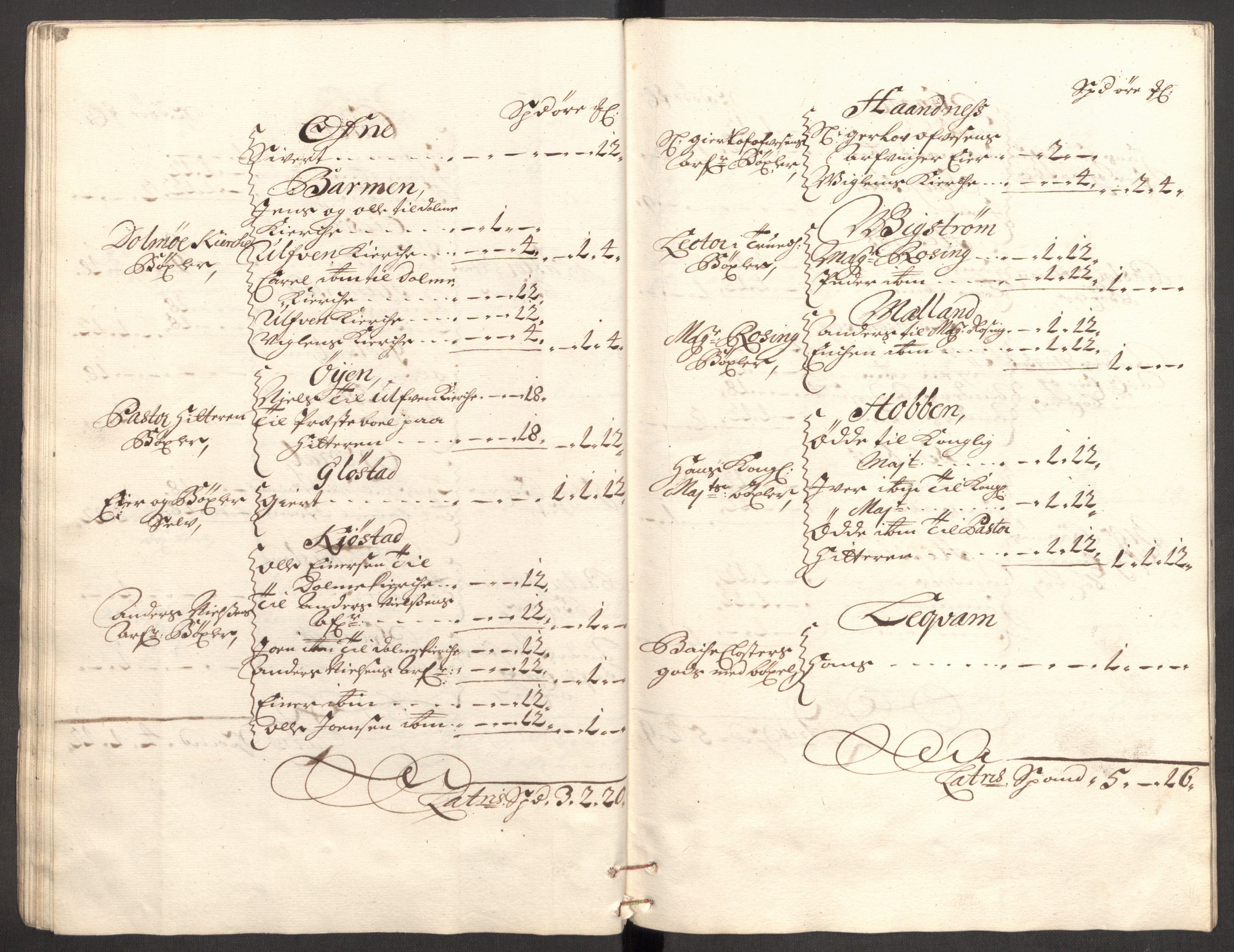 Rentekammeret inntil 1814, Reviderte regnskaper, Fogderegnskap, RA/EA-4092/R57/L3854: Fogderegnskap Fosen, 1700-1701, s. 81