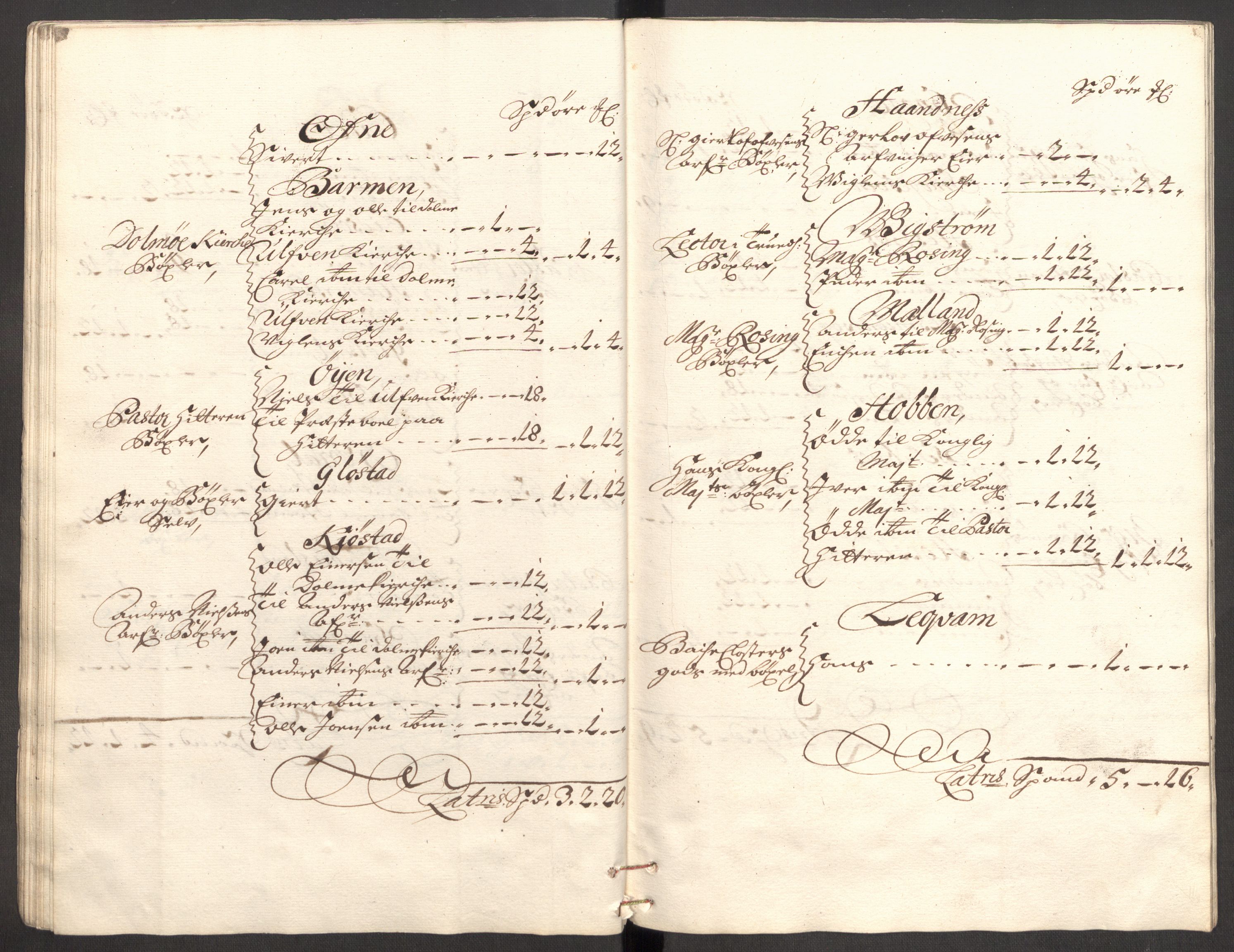 Rentekammeret inntil 1814, Reviderte regnskaper, Fogderegnskap, AV/RA-EA-4092/R57/L3854: Fogderegnskap Fosen, 1700-1701, s. 81