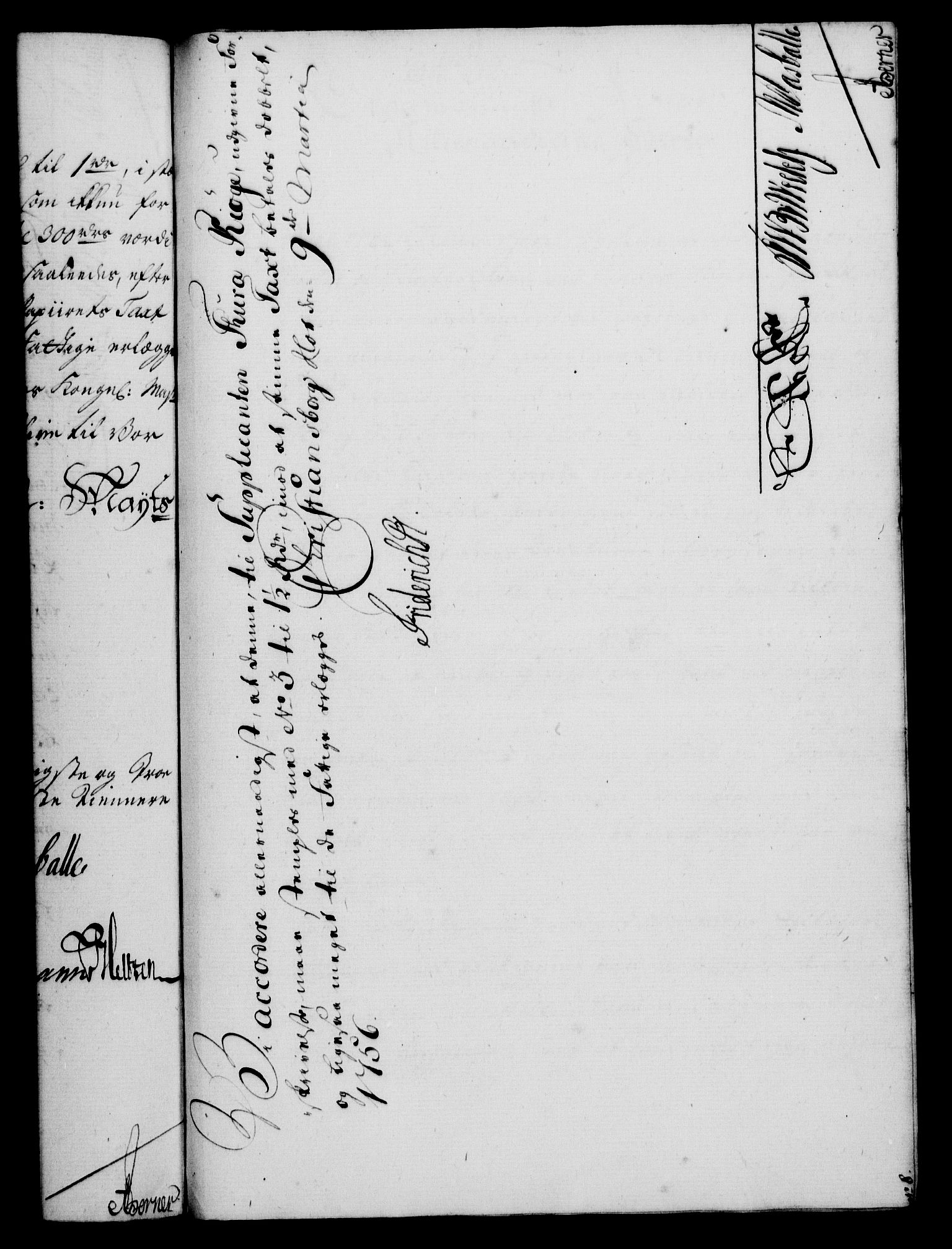 Rentekammeret, Kammerkanselliet, RA/EA-3111/G/Gf/Gfa/L0038: Norsk relasjons- og resolusjonsprotokoll (merket RK 52.38), 1756, s. 162