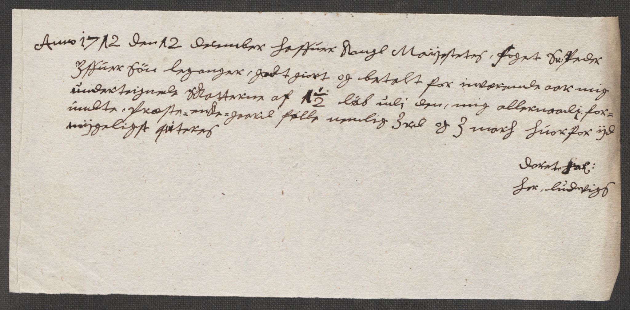 Rentekammeret inntil 1814, Reviderte regnskaper, Fogderegnskap, AV/RA-EA-4092/R52/L3318: Fogderegnskap Sogn, 1712, s. 278