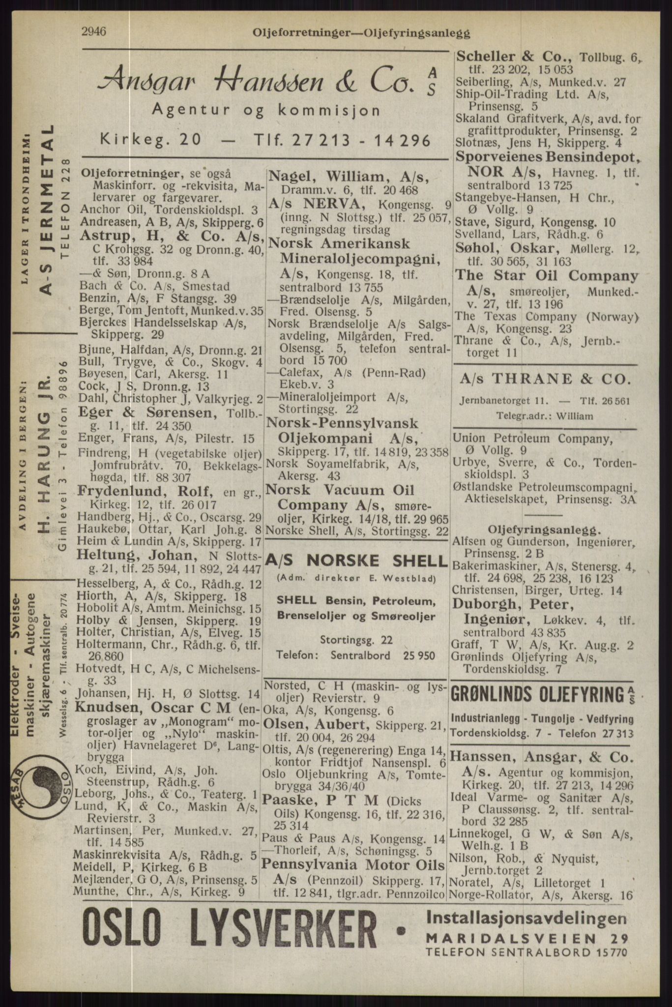 Kristiania/Oslo adressebok, PUBL/-, 1944, s. 2946