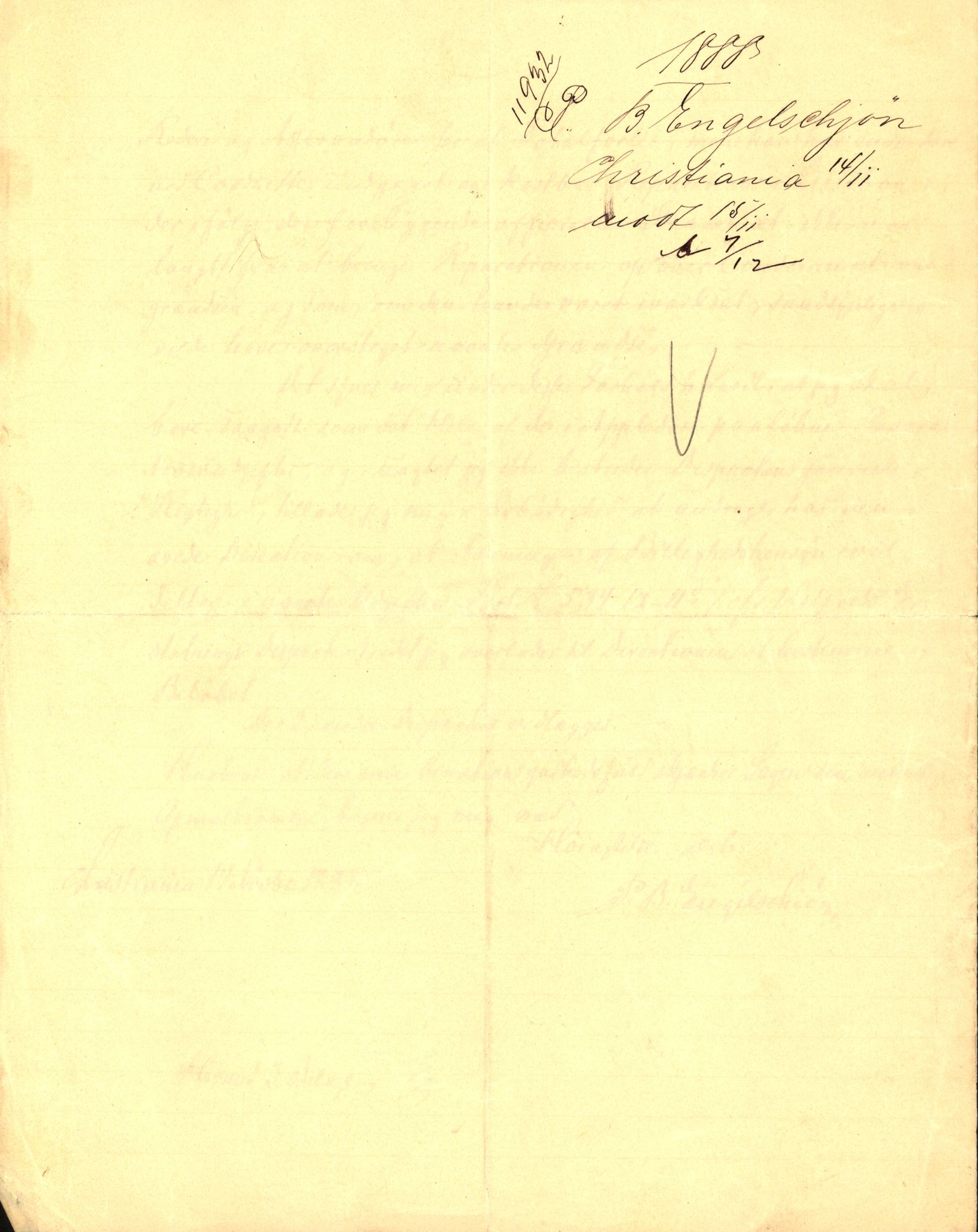 Pa 63 - Østlandske skibsassuranceforening, VEMU/A-1079/G/Ga/L0023/0002: Havaridokumenter / Flora, Frank, Freidig, Sophie, Wilhelmine, 1888, s. 114